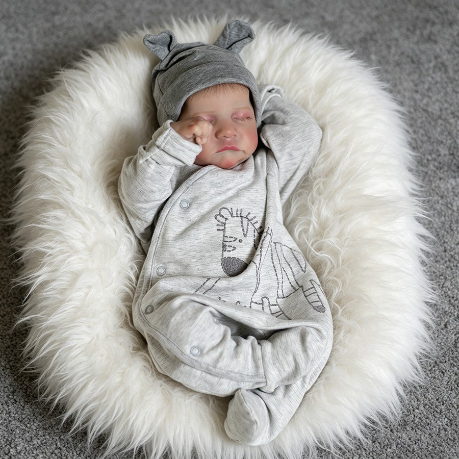 18in Handmade Reborn Baby Dolls Vinyl Silicone Realistic Newborn Boy Twins Gifts