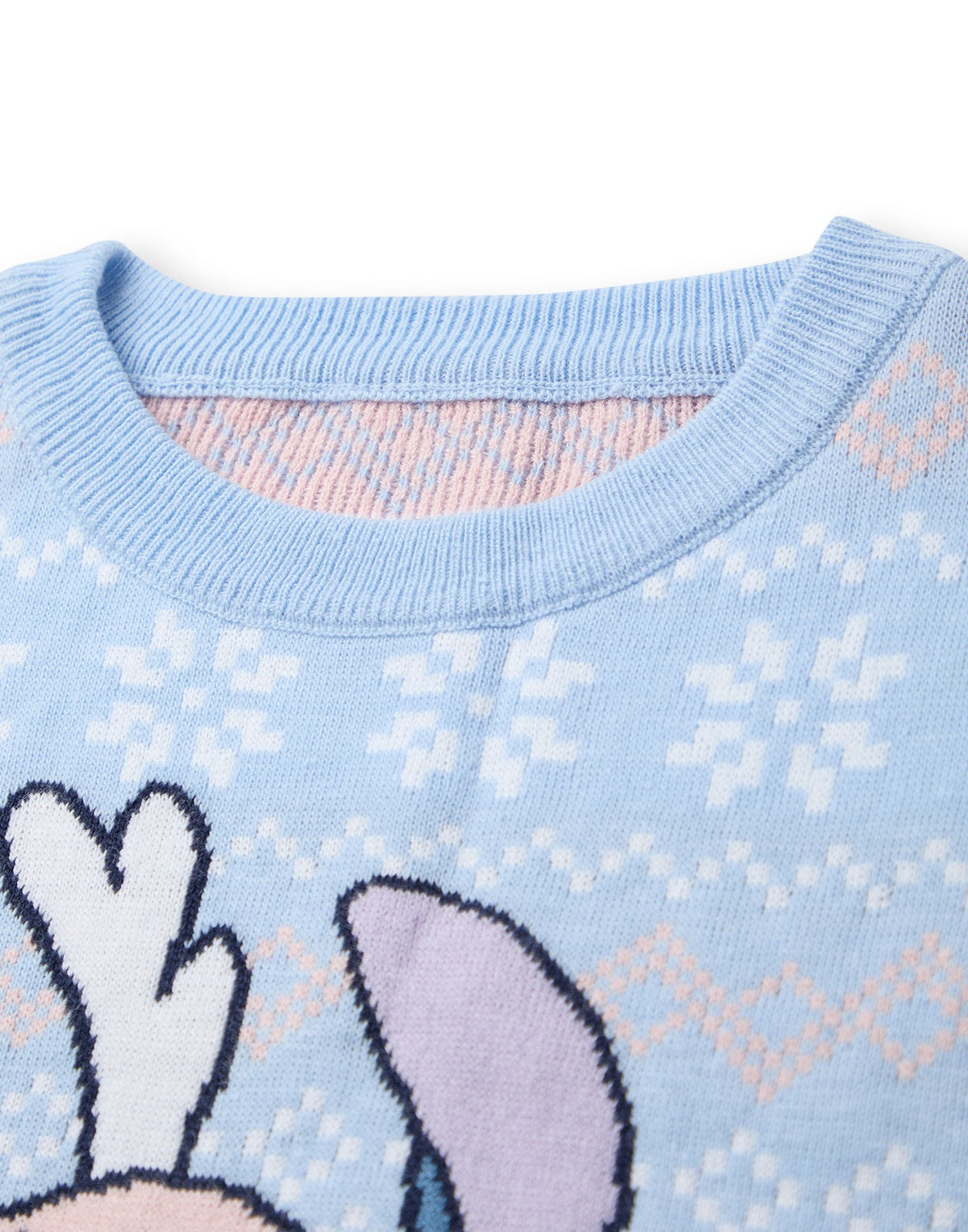 Disney Christmas Jumper | Girls Blue | Official Merch
