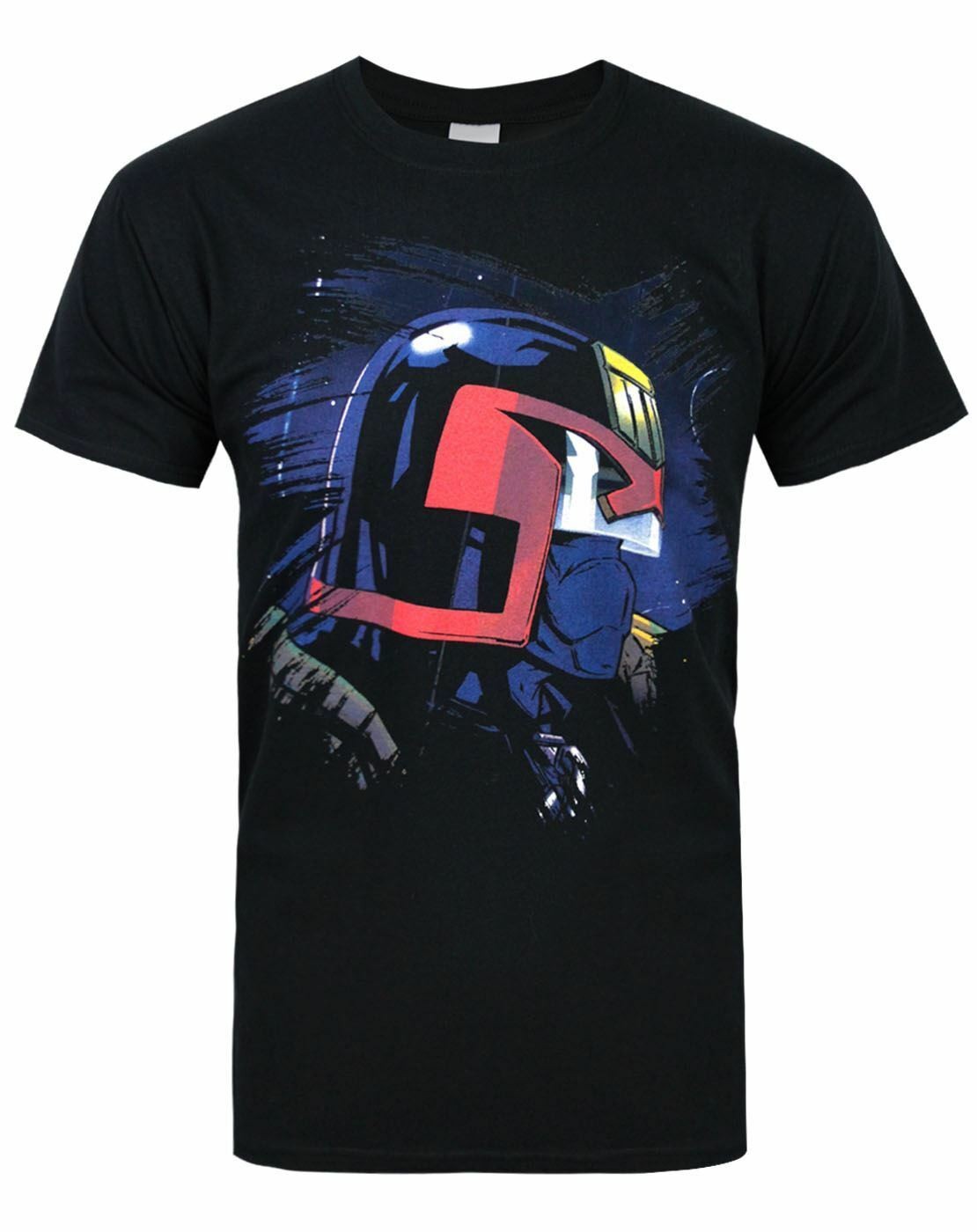 Judge Dredd Short Sleeved T-Shirt | Mens Black | Official Merch