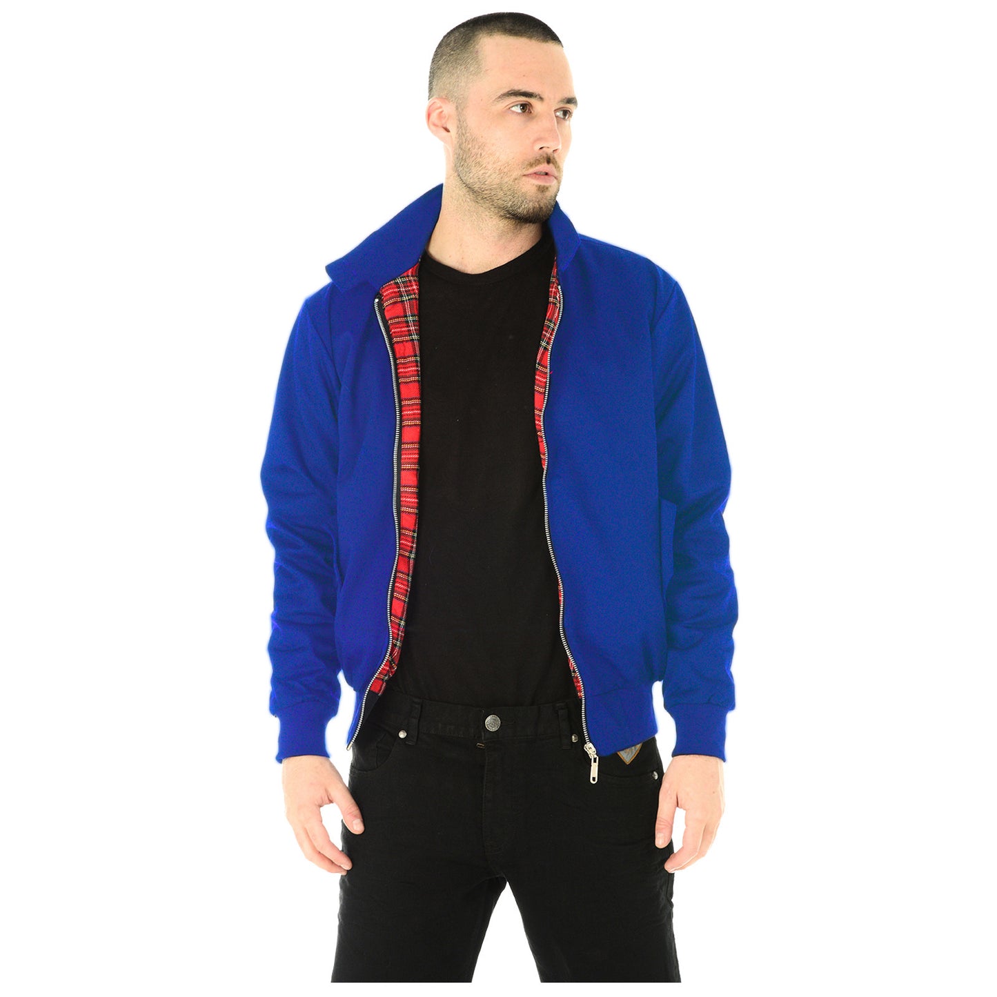 MENS JACKET CLASSIC TRENDY VINTAGE RETRO SCOOTER 1970'S BOMBER MOD COAT TOP NEW
