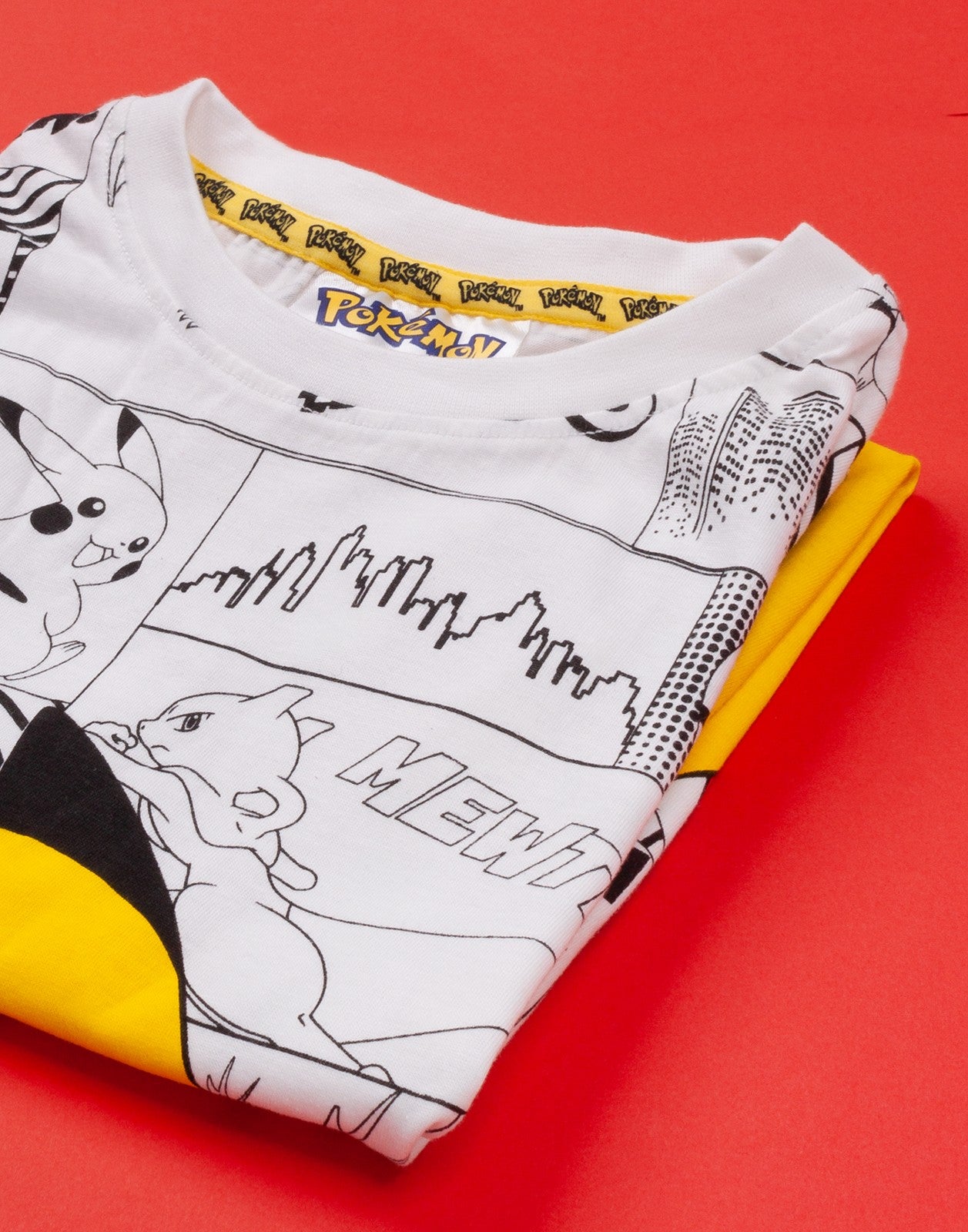 Pokemon Short Sleeved T-Shirt | Boys Grey | Official Merch