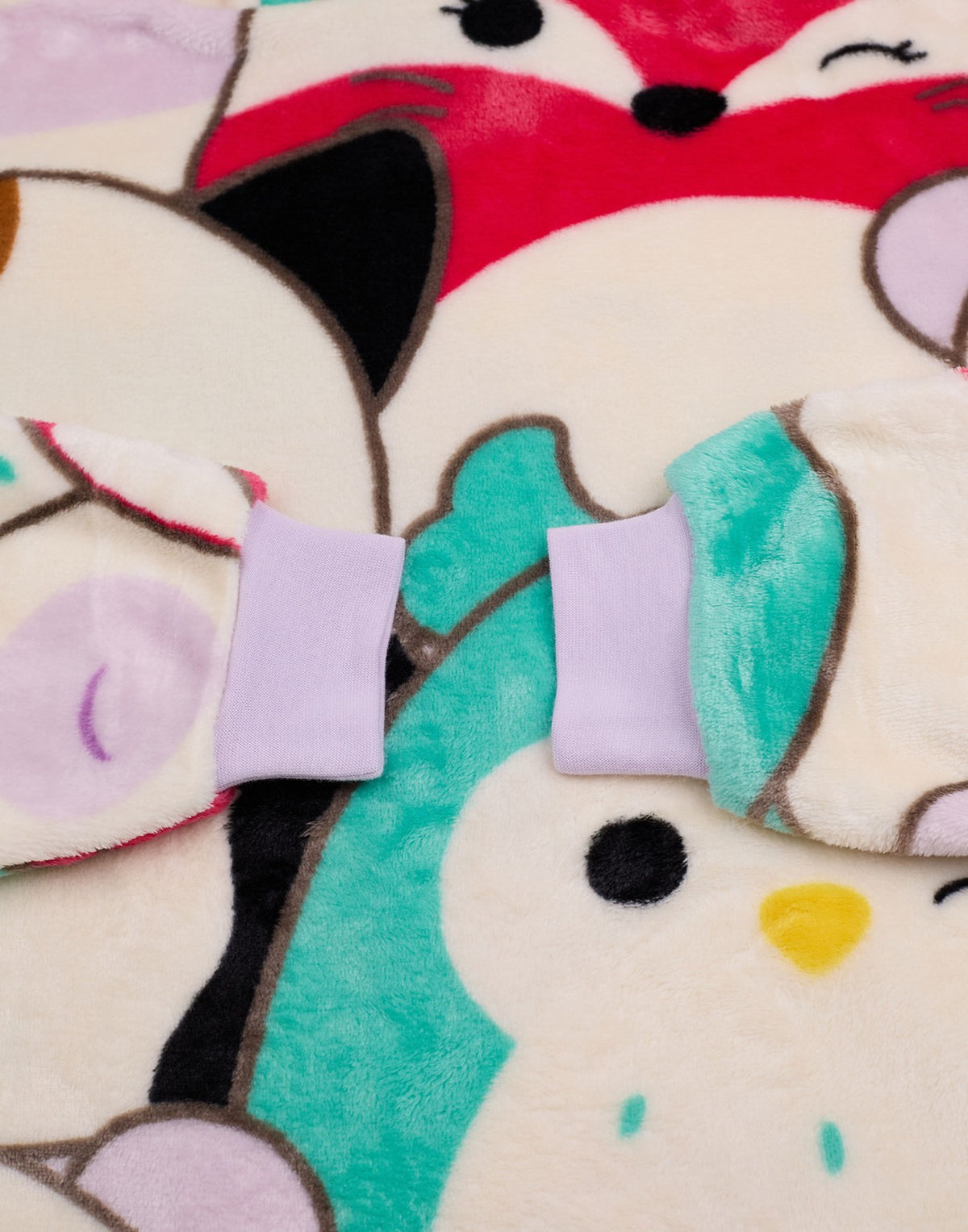 Squishmallows Blanket Hoodie | Girls Multicoloured | Official Merch