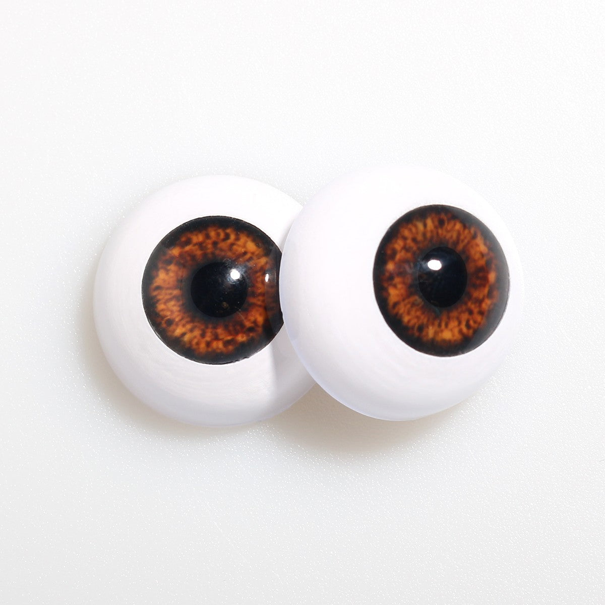 2 Pairs Reborn Baby Doll Eyes Half Round Acrylic Eyeballs Accessories DIY Supply