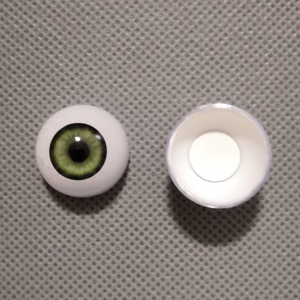 10 Pairs Half Round Acrylic Eyes Eyeballs for Reborn Baby Dolls Kit DIY Repair