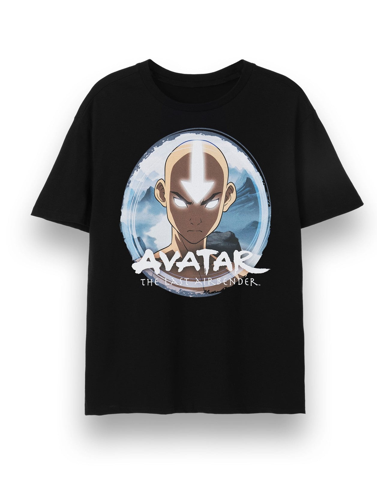Avatar: The Last Airbender Short Sleeved T-Shirt | Mens Black | Official Merch