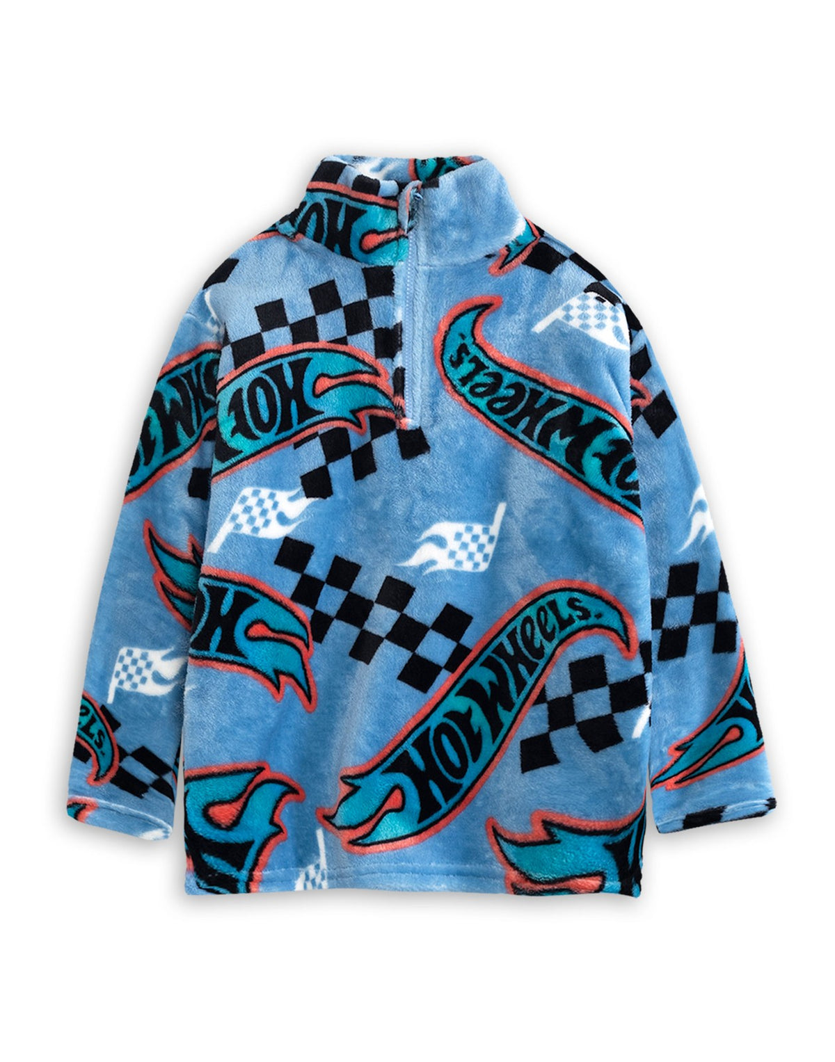 Hot Wheels Long Sleeve Long Leg Pyjama and Jumper 3 Piece Set | Boys Multicolour