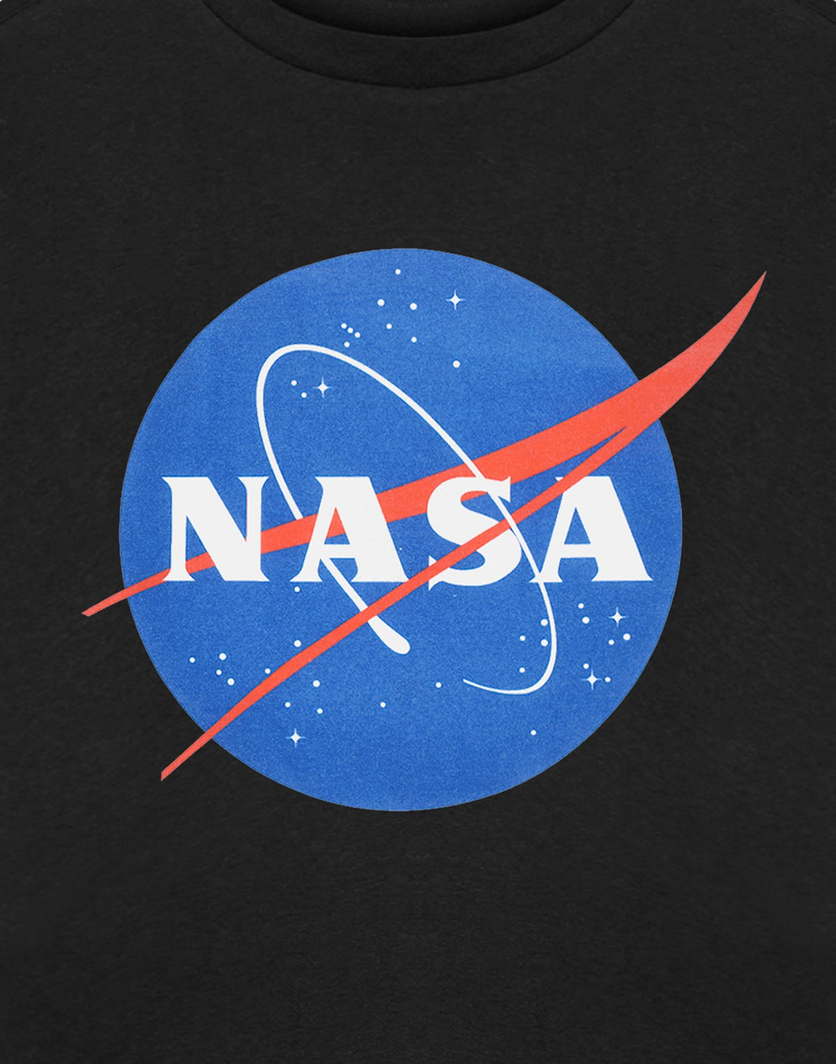 NASA Short Sleeved T-Shirt | Unisex Kids Black | Official Merch