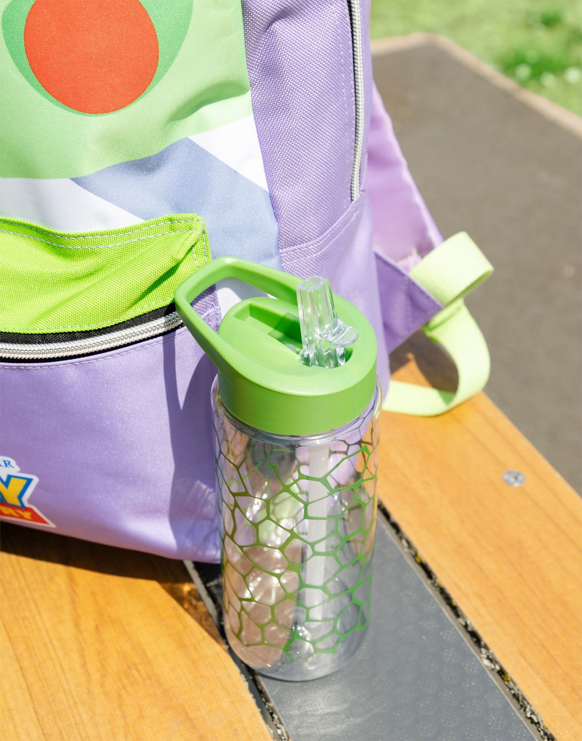 Disney 4 Piece Backpack Set | Unisex Kids Green | Official Merch
