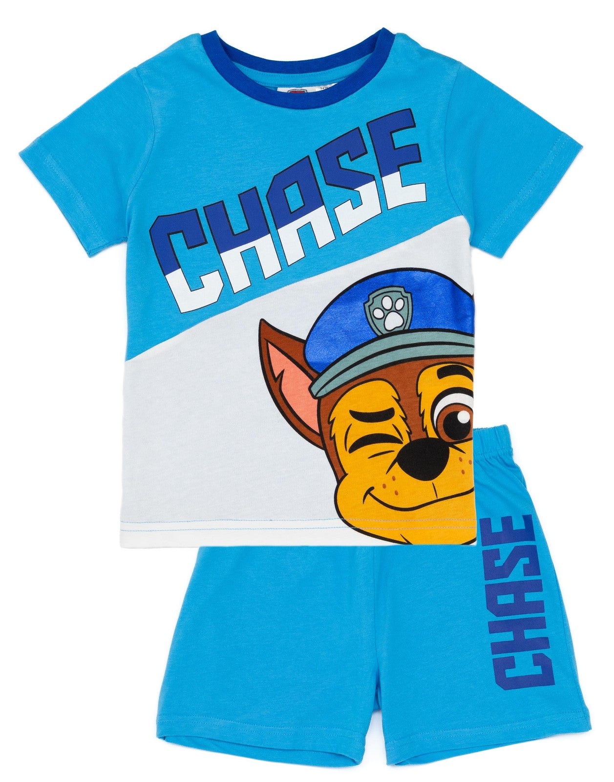 Paw Patrol Short Sleeve Short Leg Pyjama Set | Boys Lt. Blue | Official Merch