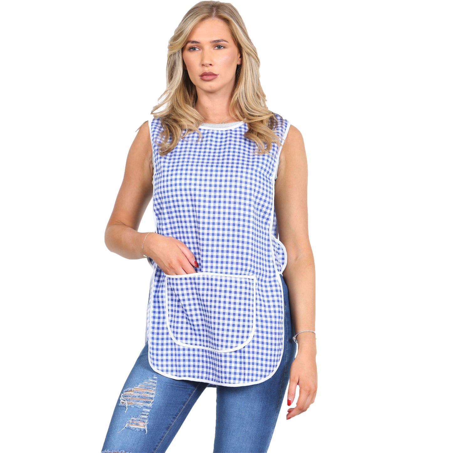 PREMIUM OVERALL TABARD CHEF KITCHEN CATERING CLEANING BAR TABBARD APRON POCKET