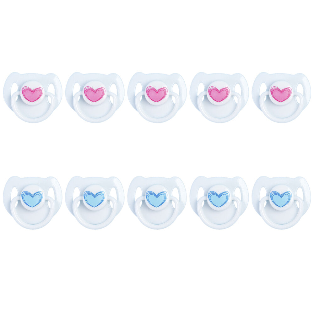 10PCS Magnetic Dummy Soother for Reborn Baby Dolls Accessories Kits DIY Supply