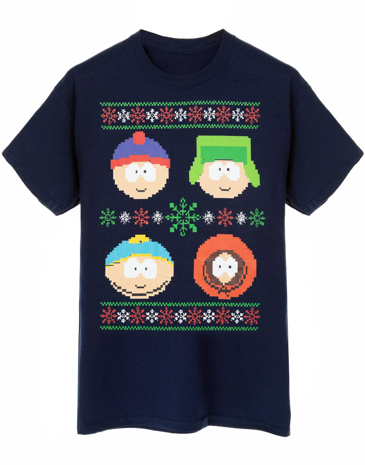 South Park Short Sleeved T-Shirt | Mens Navy | Official Merch