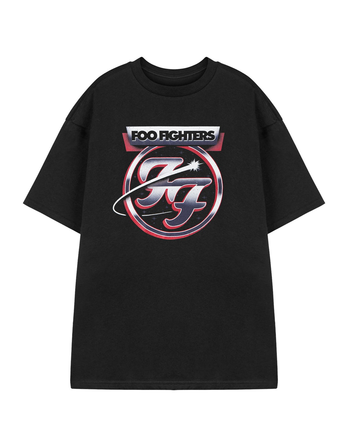 Foo Fighters Short Sleeved T-Shirt | Mens Black | Official Merch