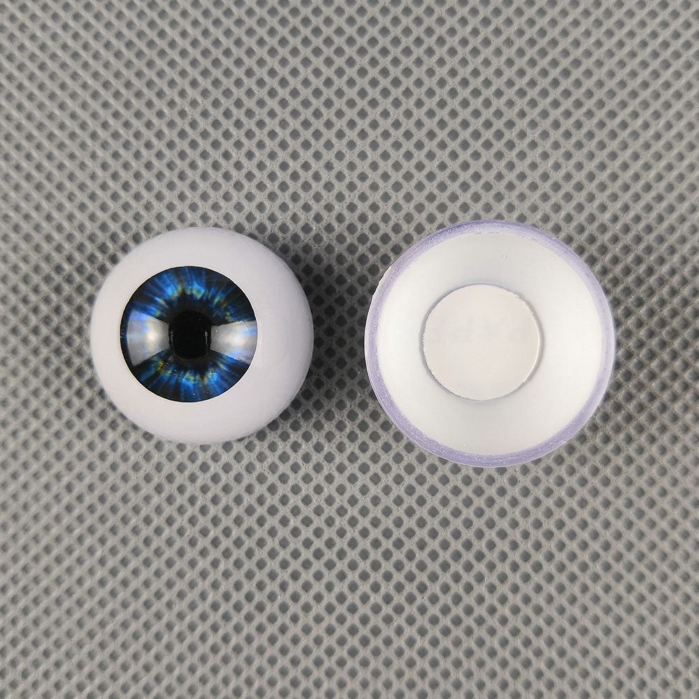 10 Pairs Half Round Acrylic Eyes Eyeballs for Reborn Baby Dolls Kit DIY Repair