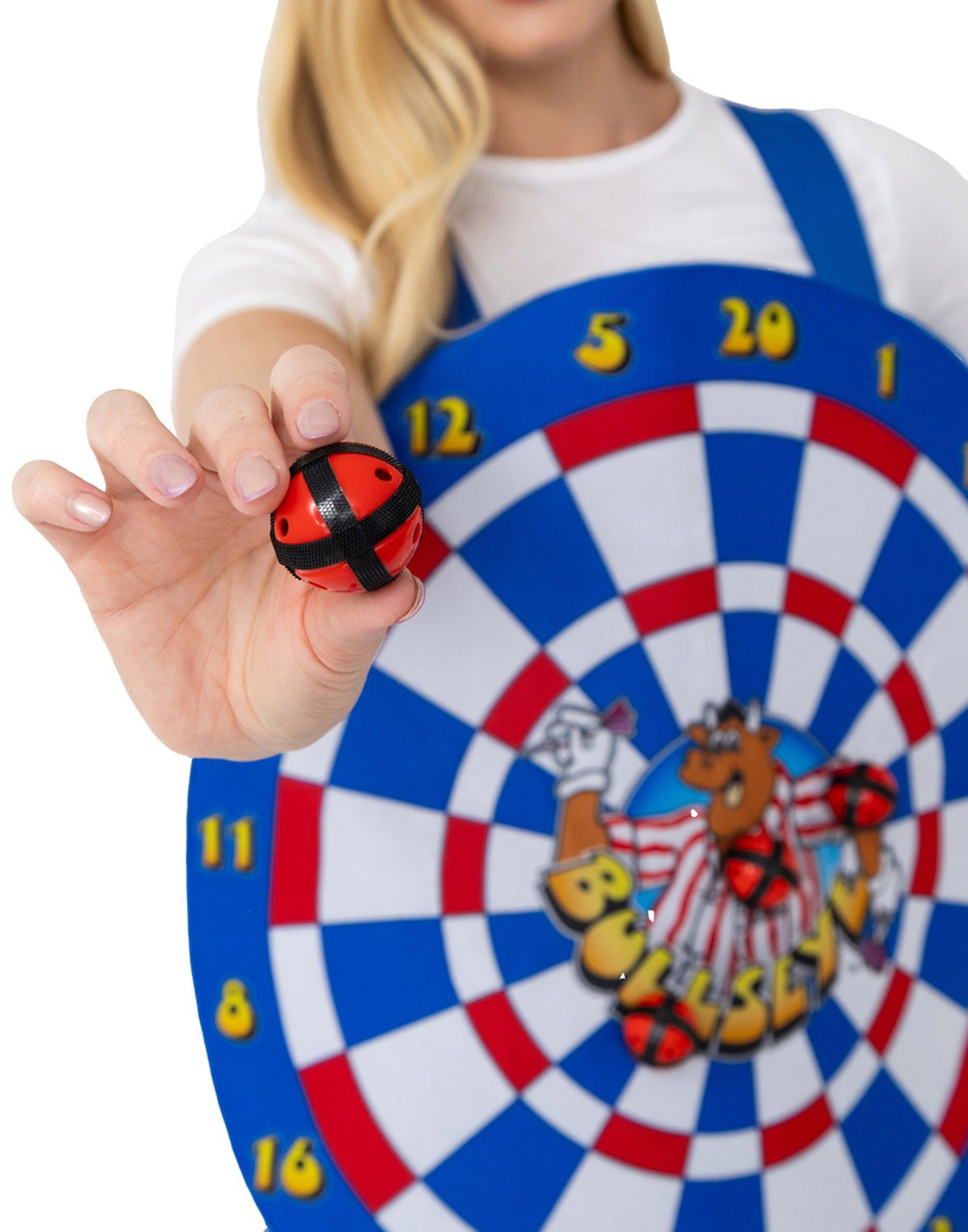 Bullseye 1 Piece Costume | Unisex Multicoloured | Official Merch