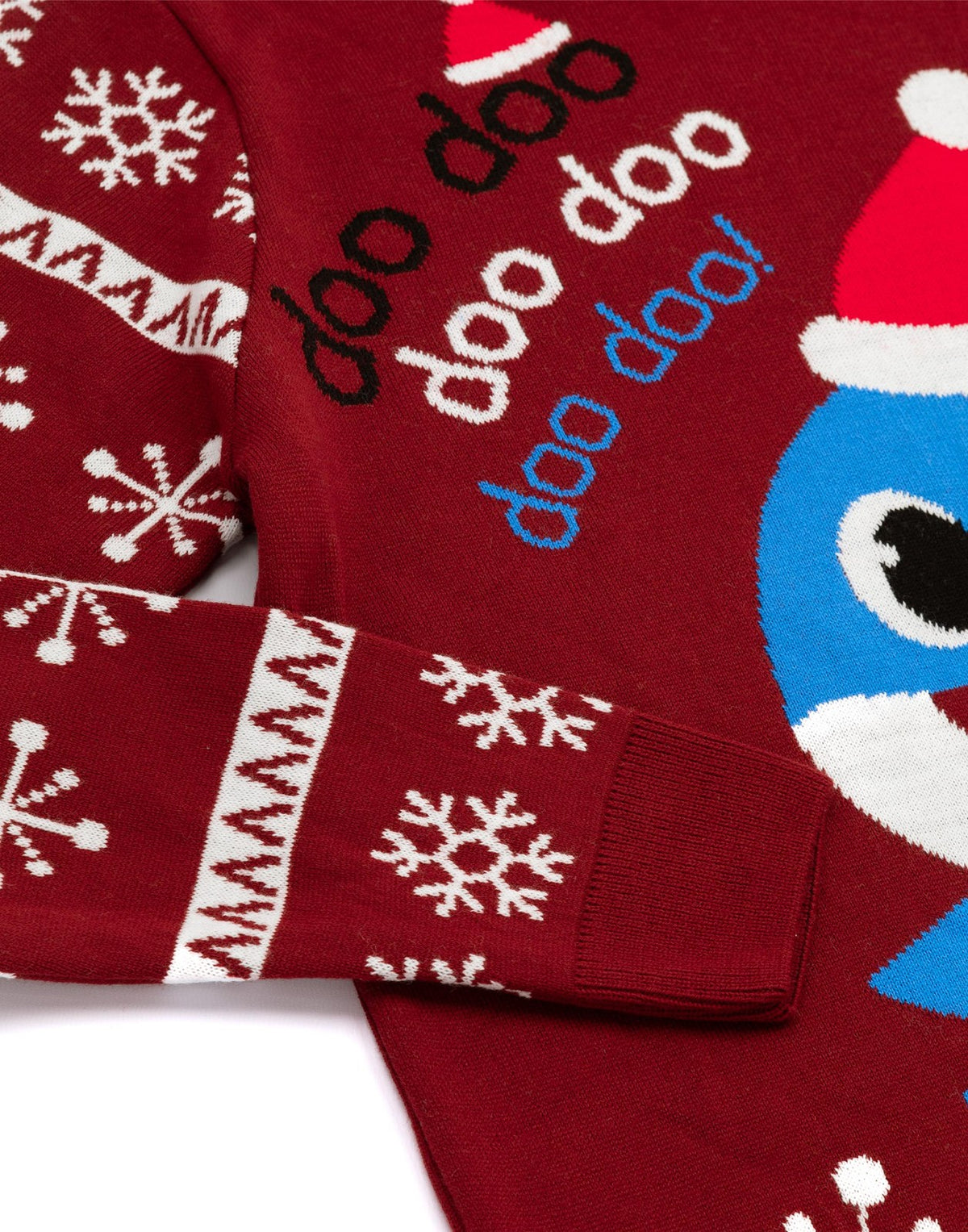 Baby Shark Christmas Jumper | Mens Red | Official Merch