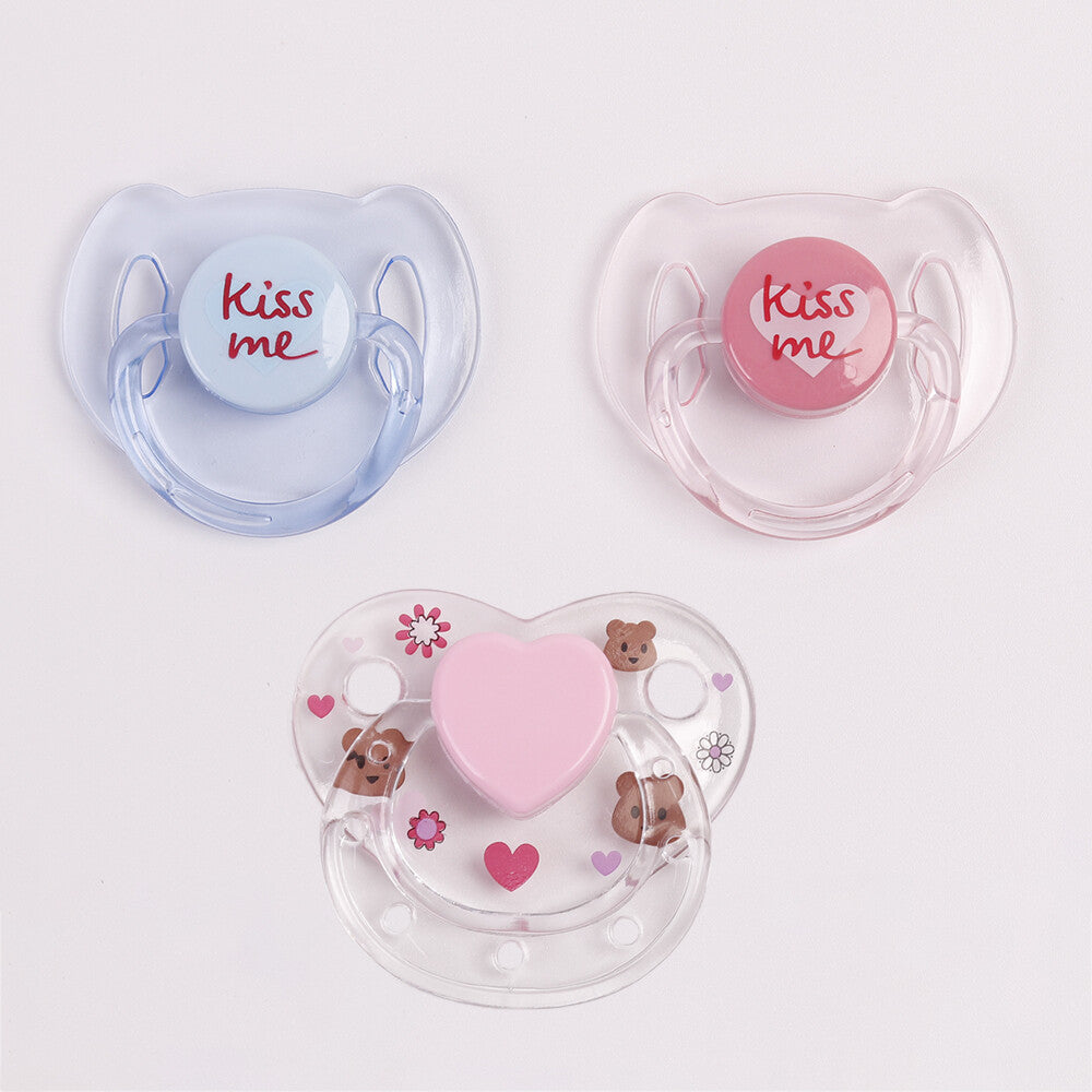 Magnetic Dummy Pacifier for Reborn Baby Dolls Girl Boy Kits DIY Accessories Gift