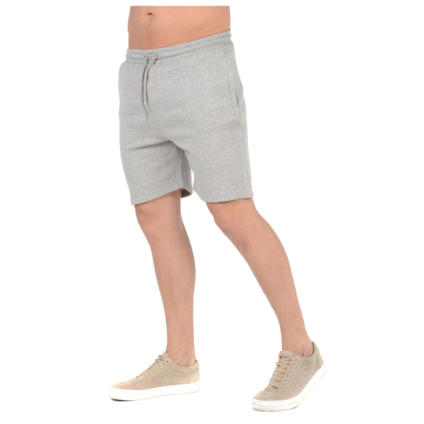 PACK OF 2 MENS JOGGING SHORTS SWEAT JERSEY FLEECE JOGGERS SUMMER RUNNING BOTTOMS