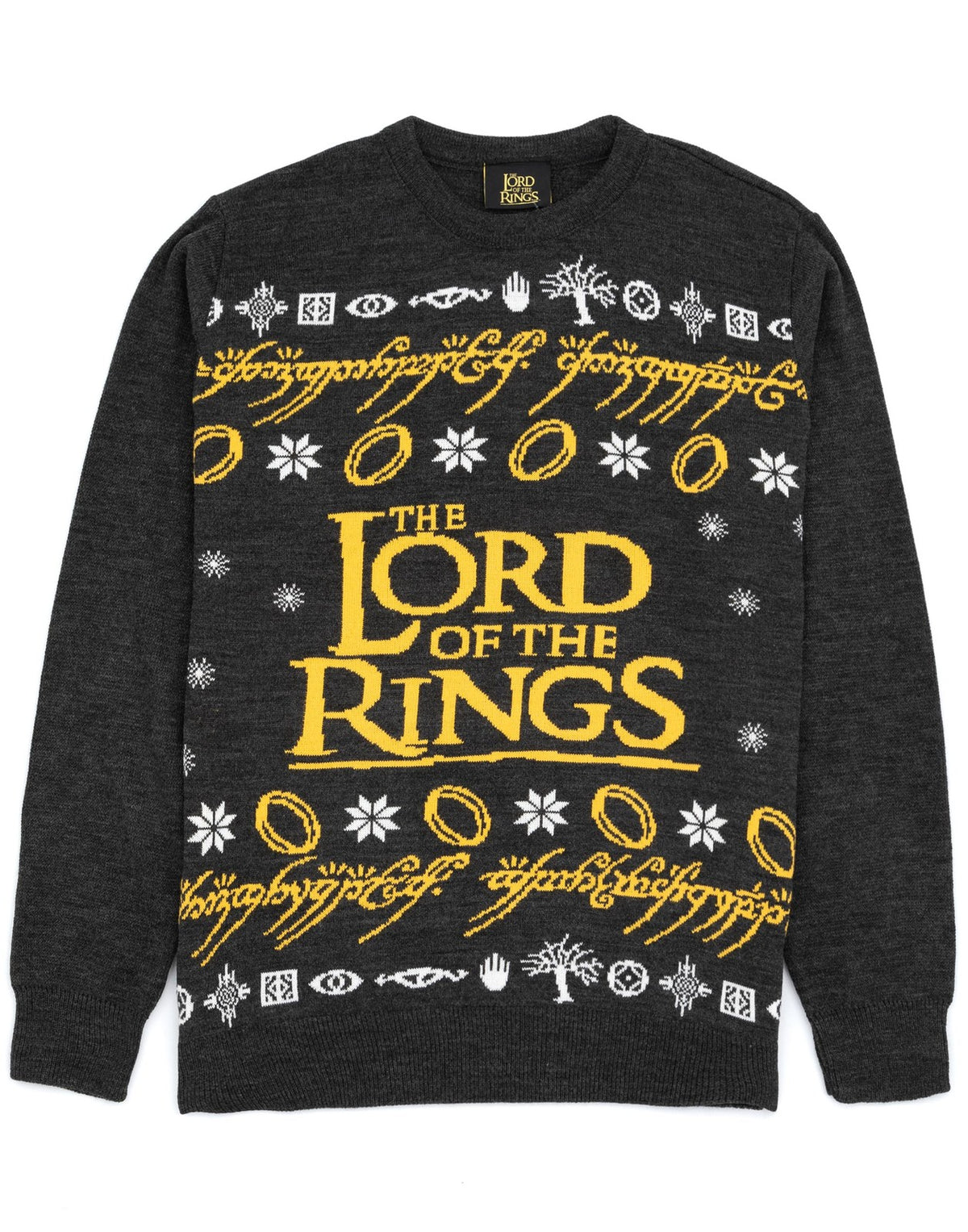Lord Of The Rings Jumper | Mens Black | Official Merch