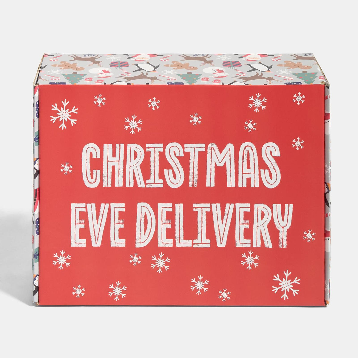 OHS Christmas Eve Box Reusable Xmas Festive Gift Paper Packaging Present Wrap