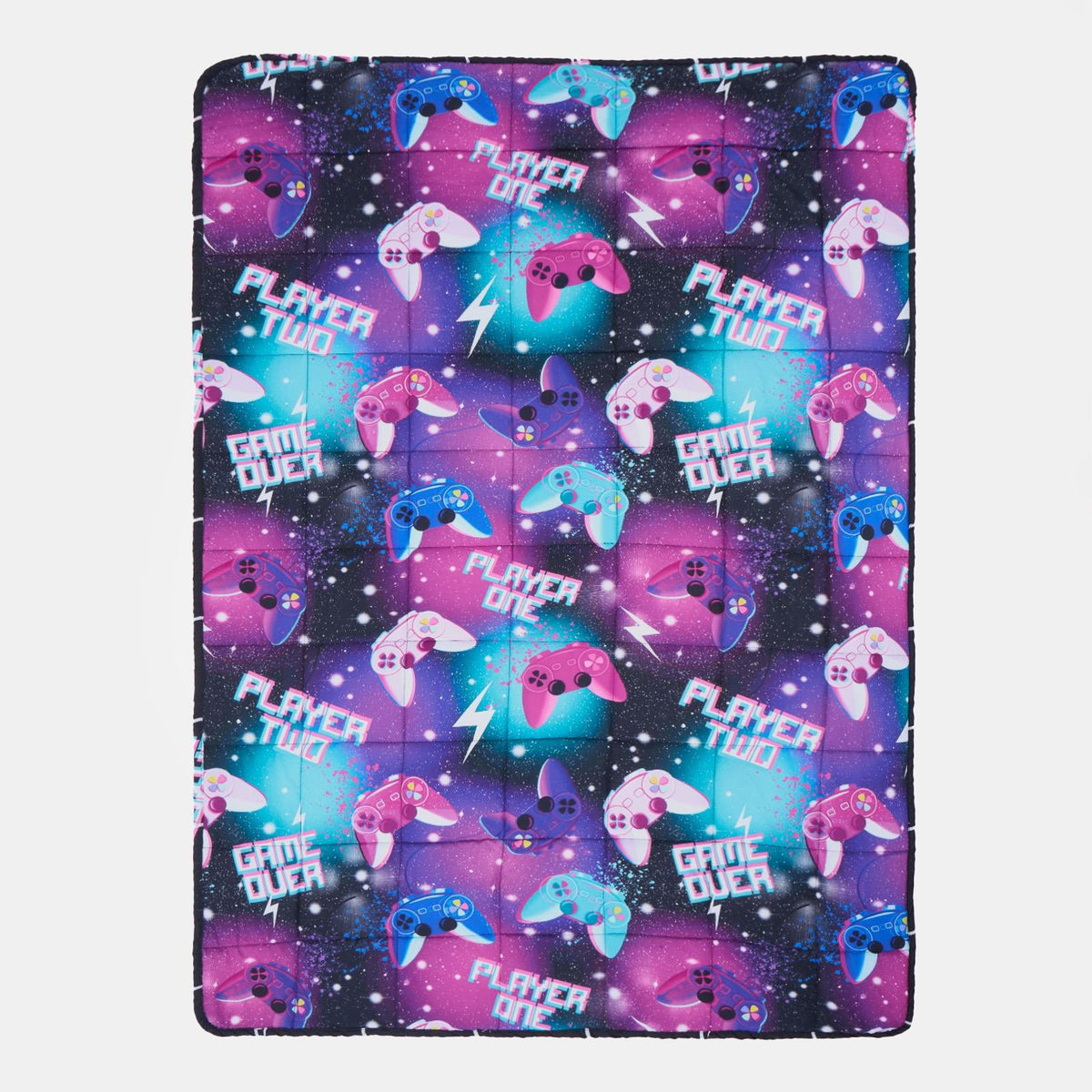 OHS Kids Gaming Weighted Blanket Soft 3kg Sensory Sleep Heavy Throw