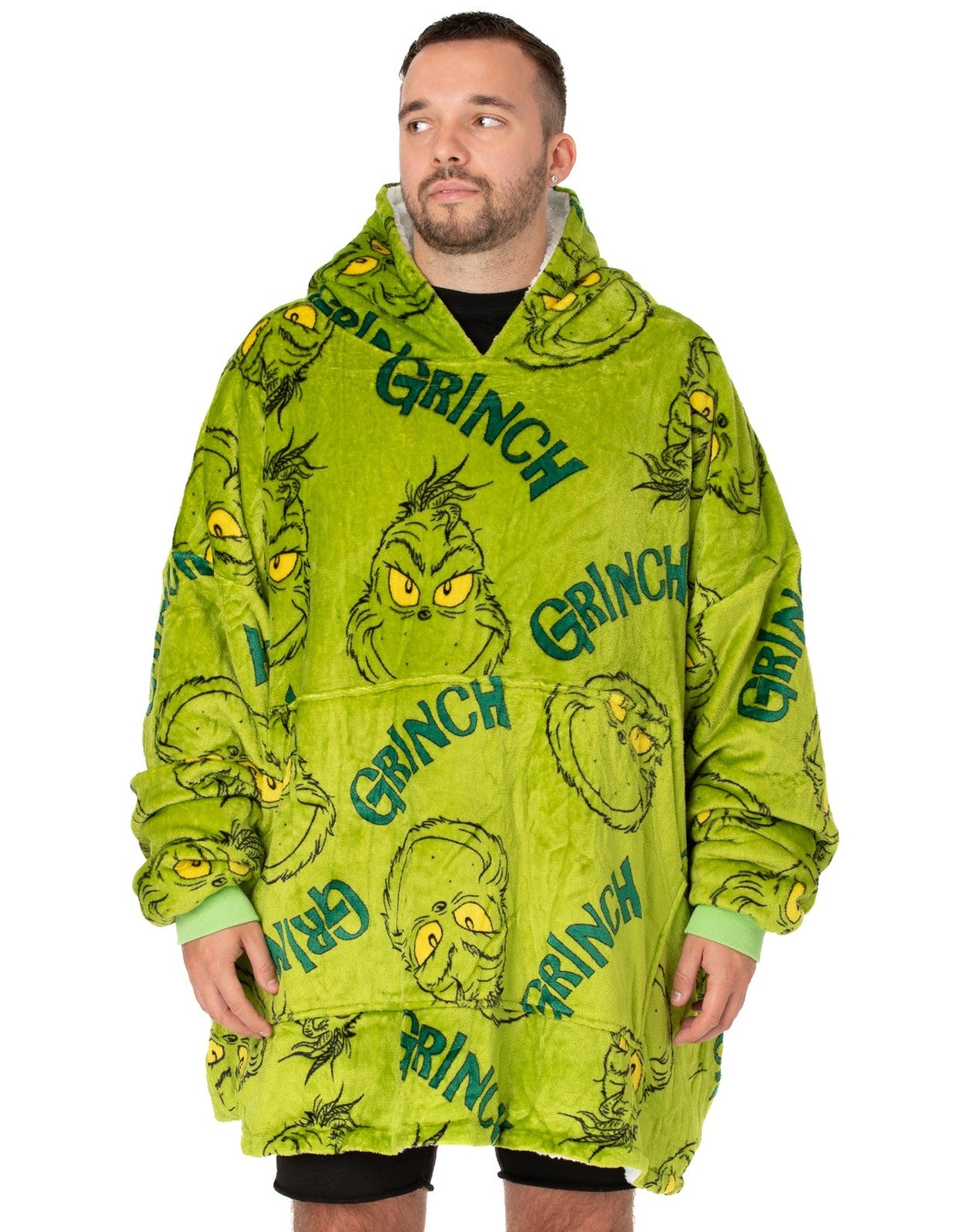 The Grinch Blanket Hoodie | Unisex Green | Official Merch