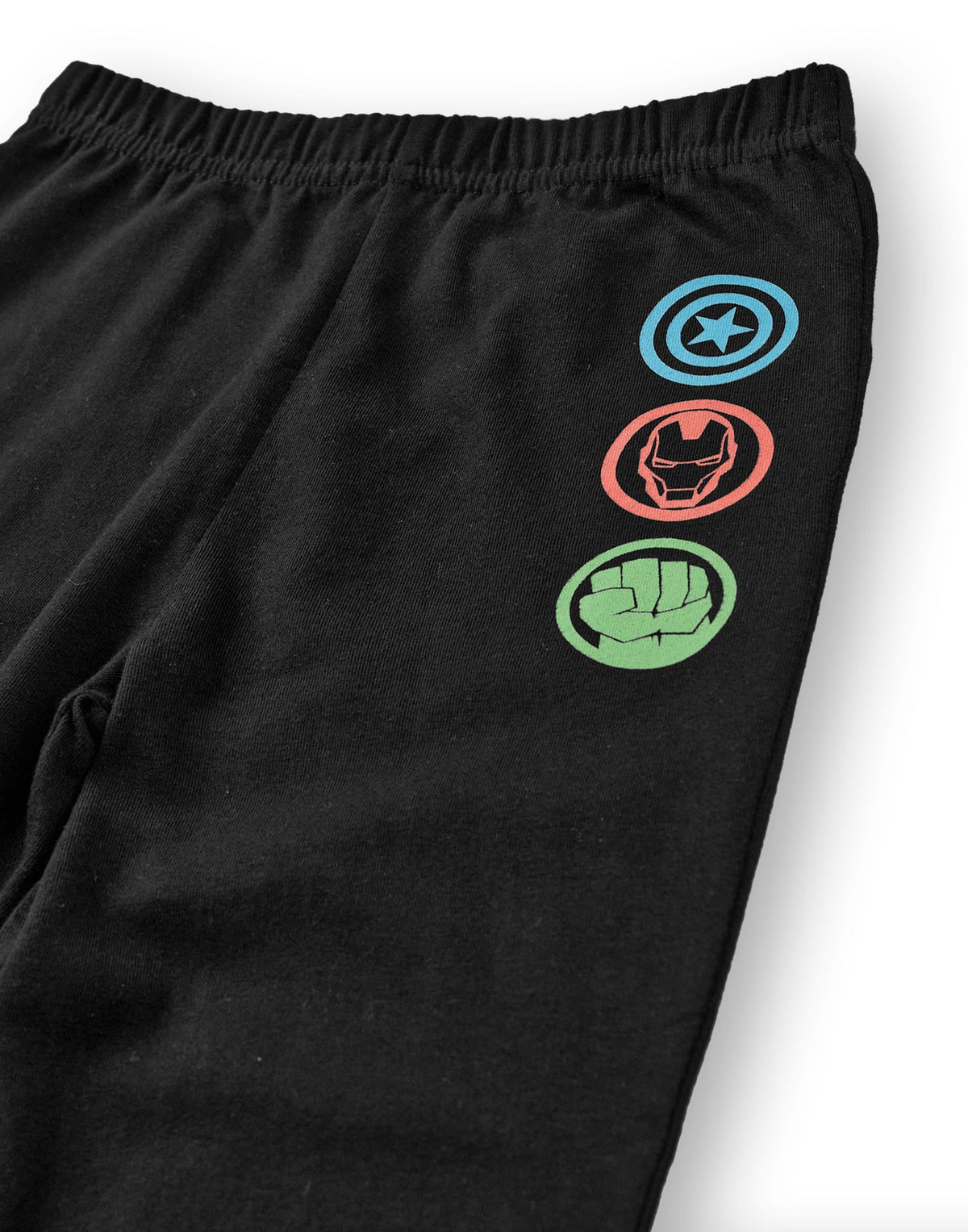 Marvel Long Sleeve Long Leg Pyjama Set | Boys Black | Official Merch