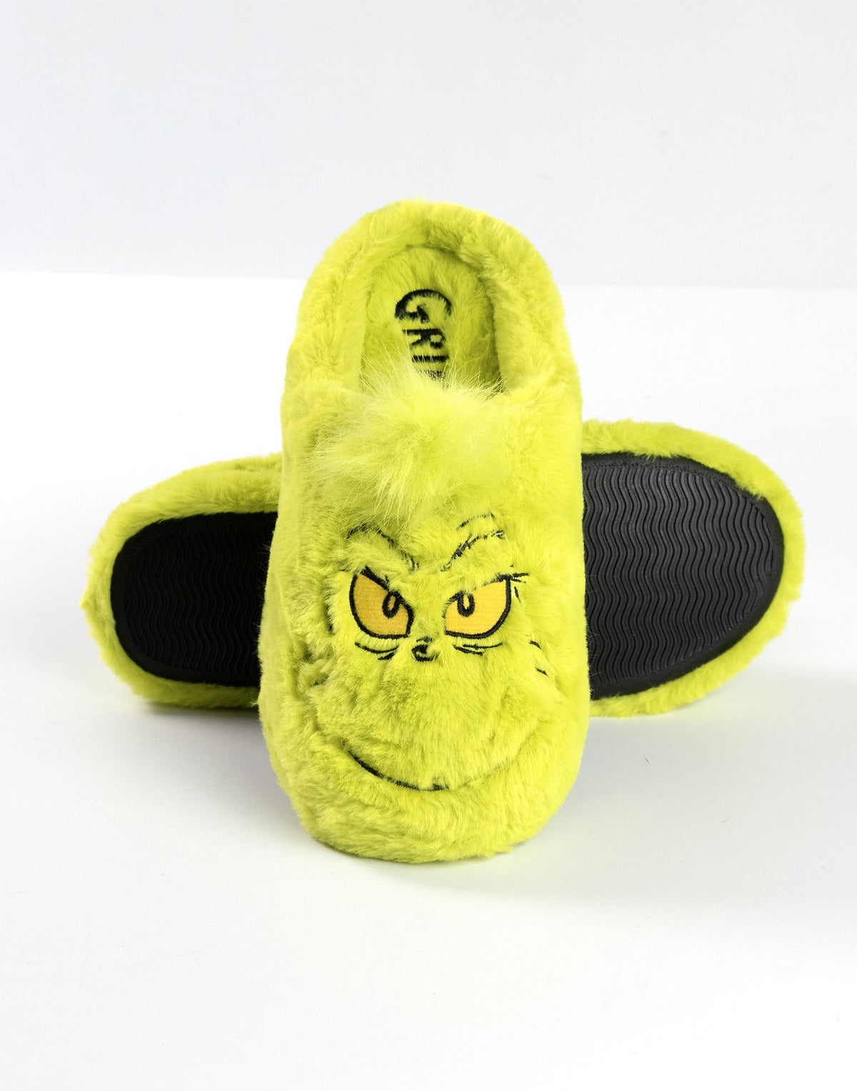 The Grinch Mule Slippers | Mens Green | Official Merch