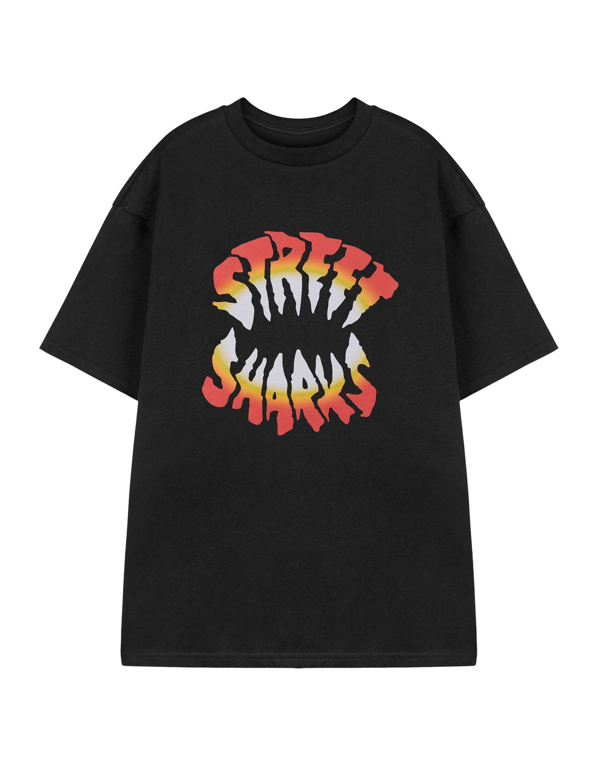 Street Sharks Short Sleeved T-Shirt | Mens Black | Official Merch