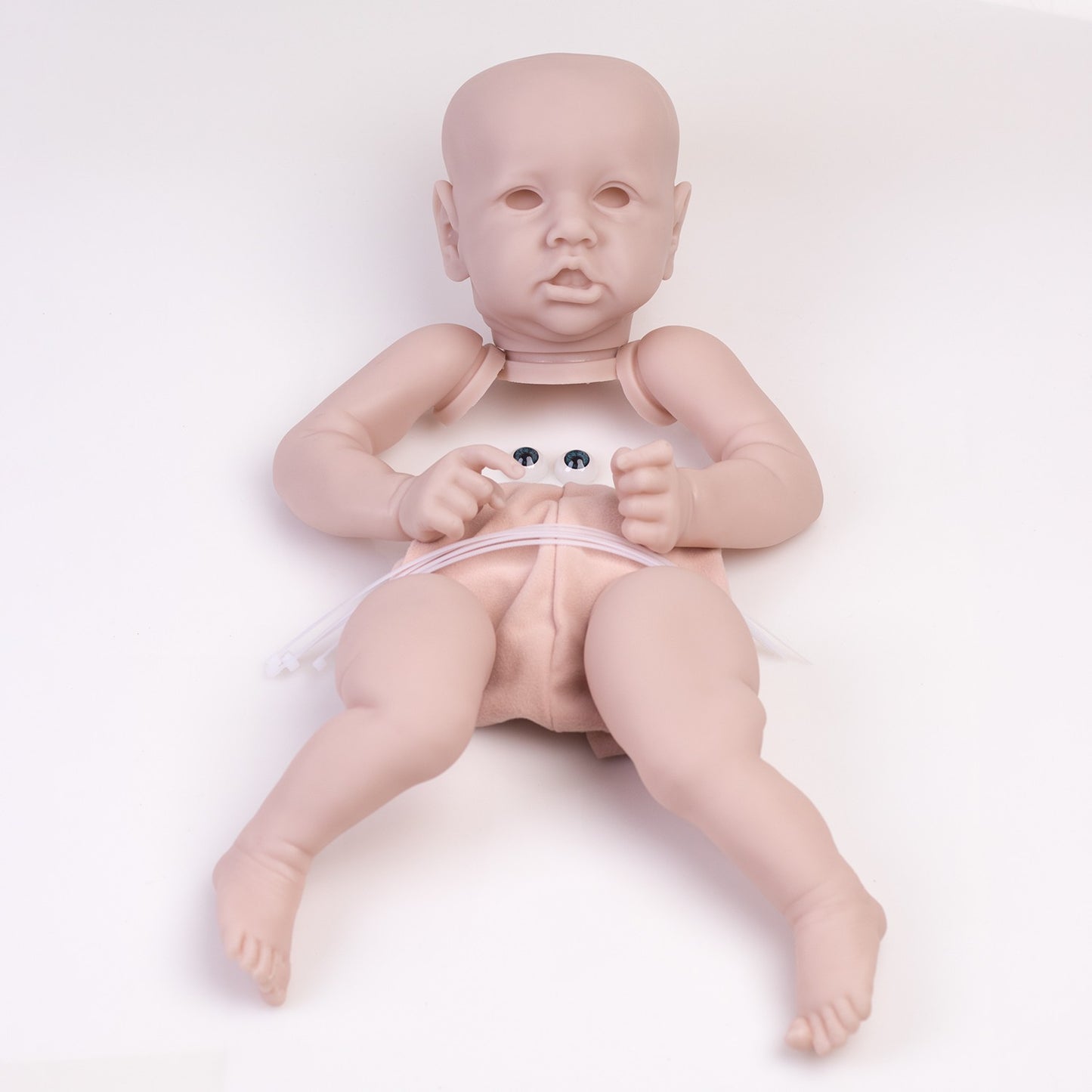 Realistic Unpainted Reborn Doll Kits DIY Baby Mold Vinyl Silicone Dolls Parts UK
