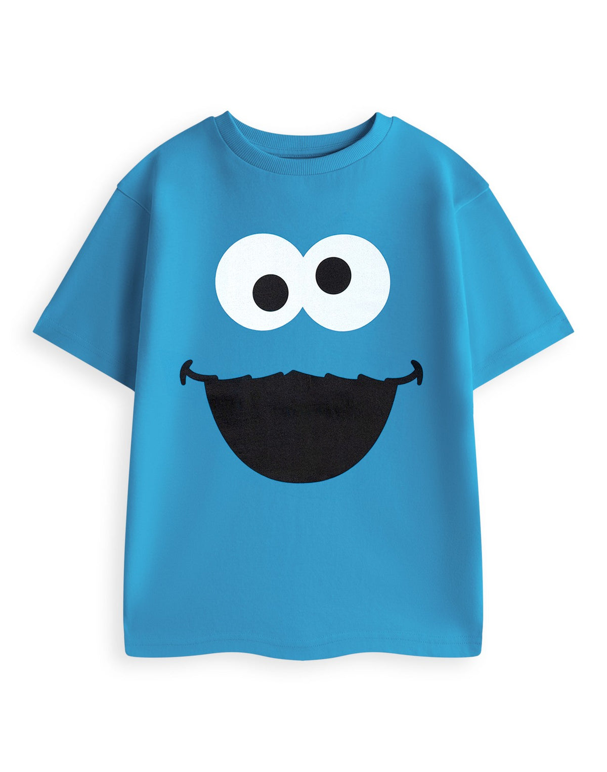 Sesame Street Short Sleeved T-Shirt | Unisex Kids Blue | Official Merch