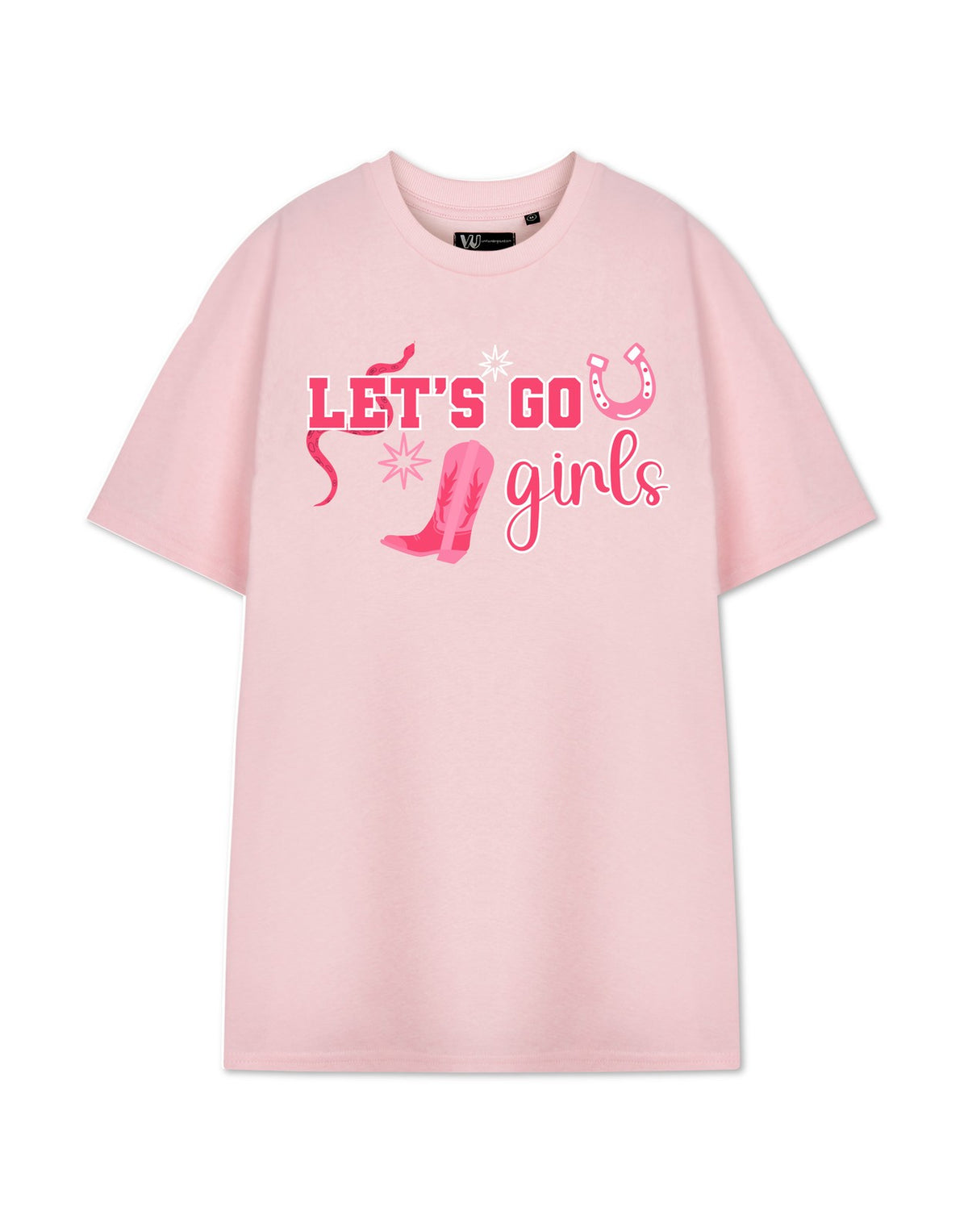 Show Me The Merch Short Sleeved T-Shirt | Womens Pink | Official Merch