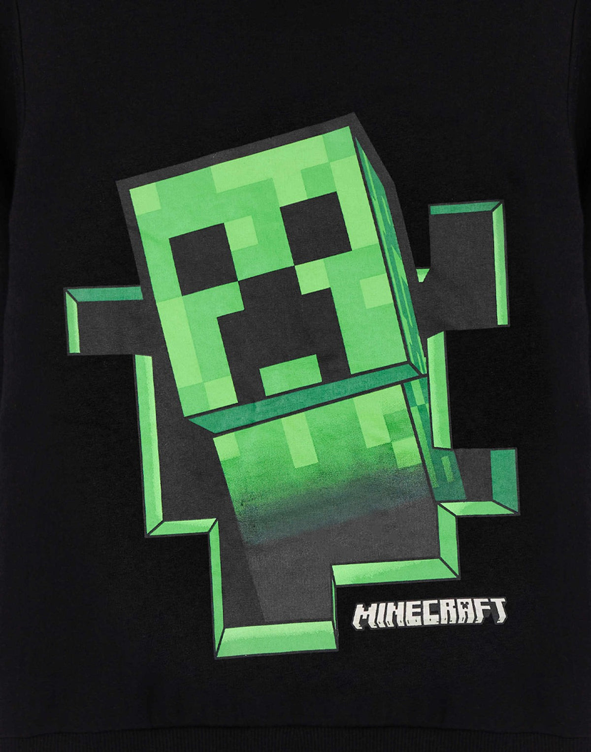 Minecraft Hoodie | Unisex Kids Black Gaming | Official Merch