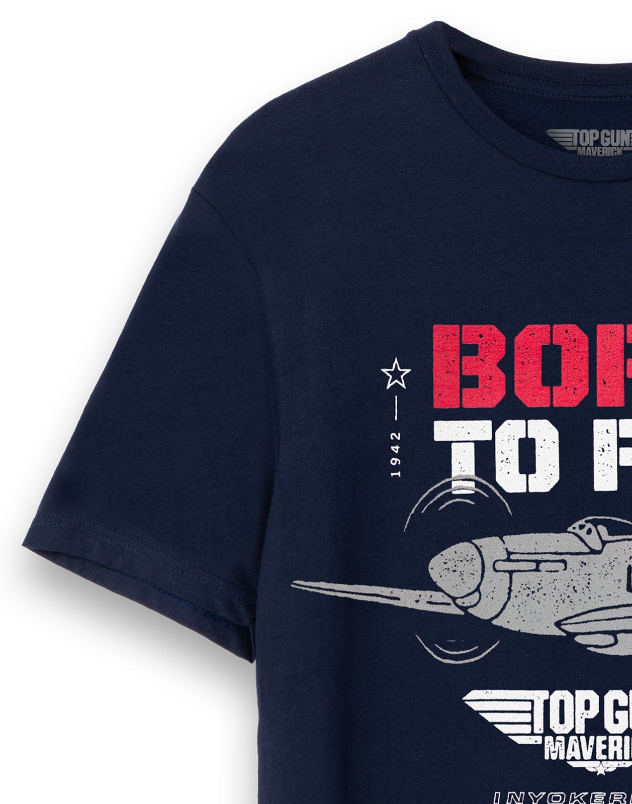 Top Gun Short Sleeved T-Shirt | Mens Blue | Official Merch