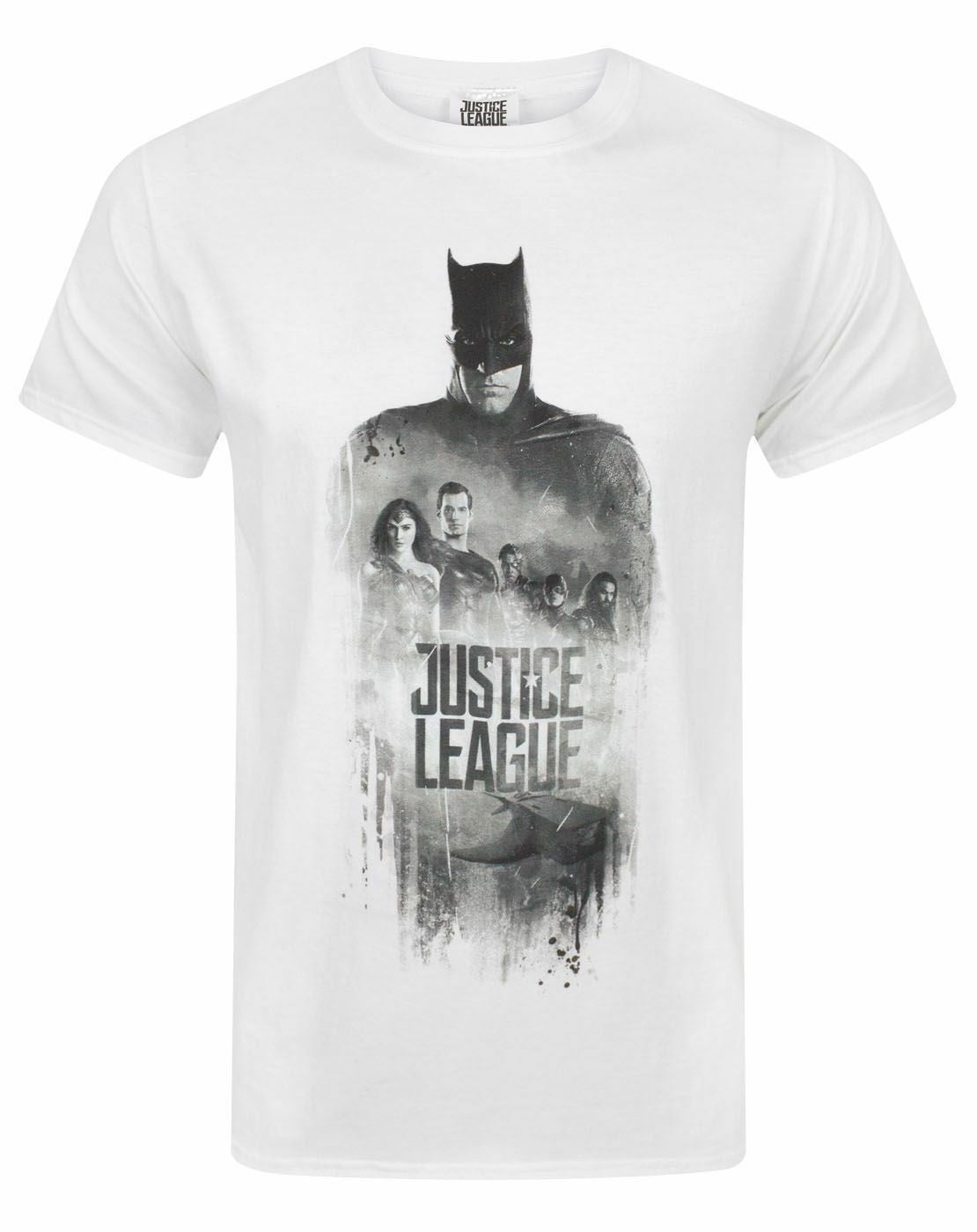 DC Comics Short Sleeved T-Shirt | Mens White | Official Merch