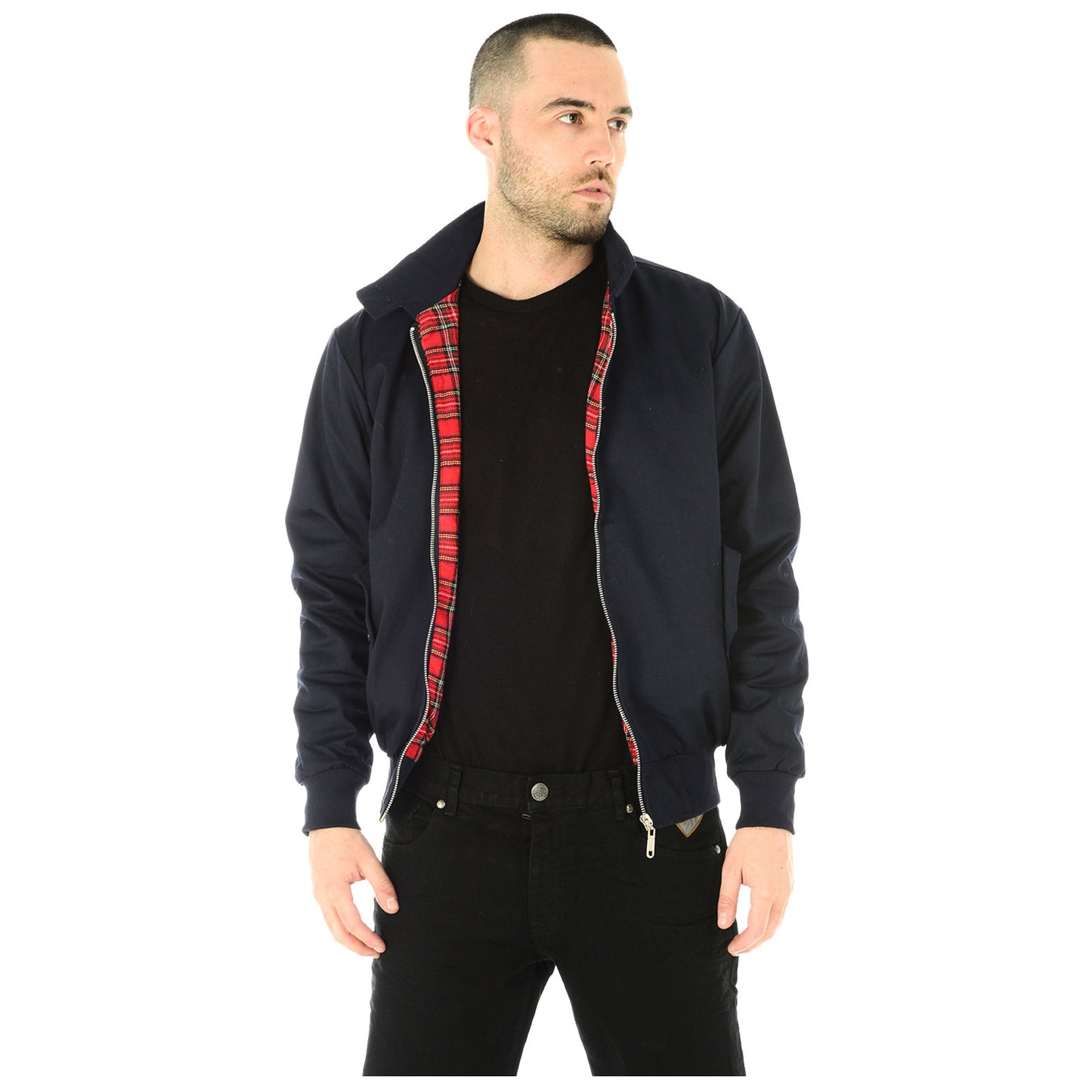 MENS JACKET CLASSIC TRENDY VINTAGE RETRO SCOOTER 1970'S BOMBER MOD COAT TOP NEW