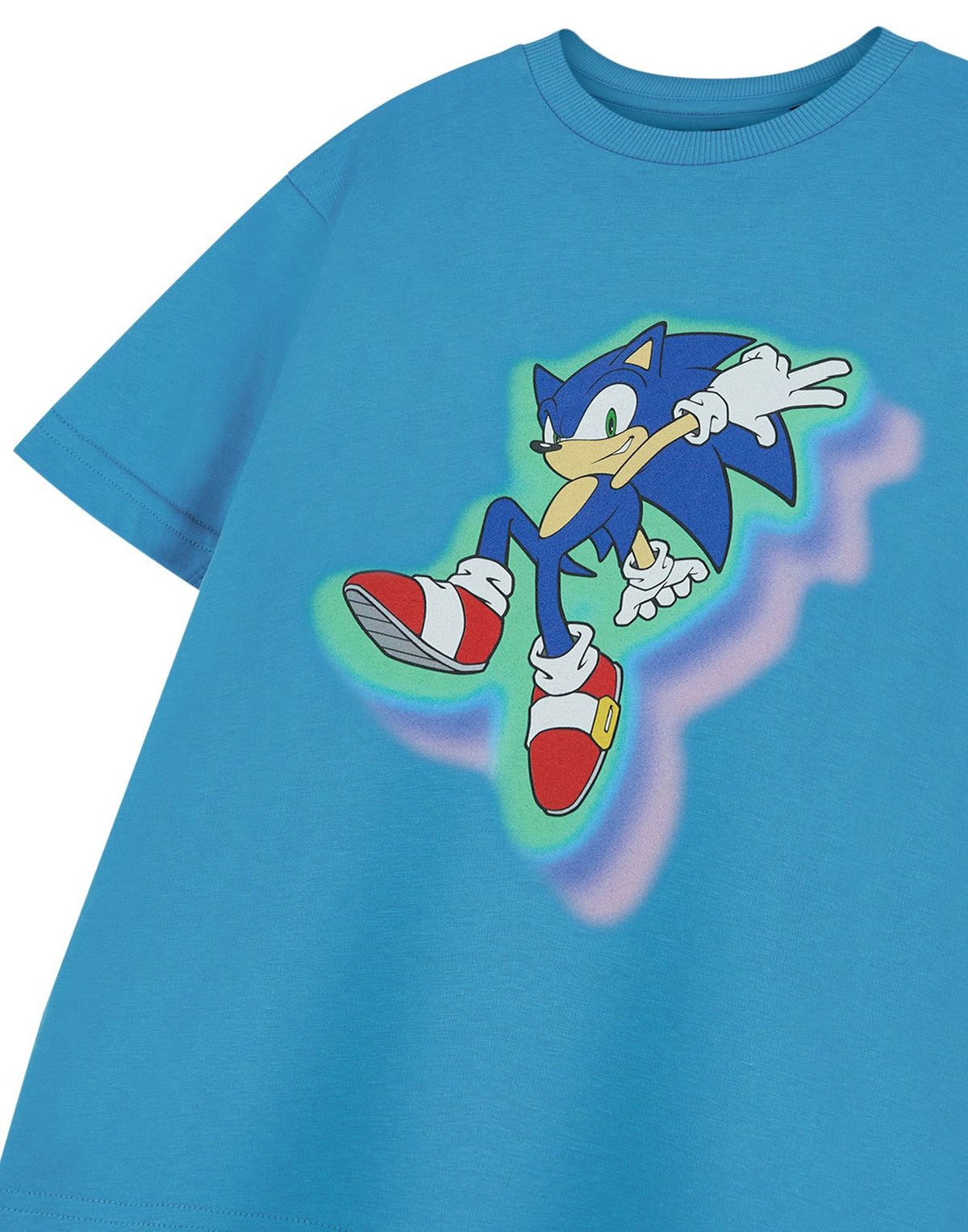 Sonic the Hedgehog Short Sleeved T-Shirt | Boys Blue | Official Merch