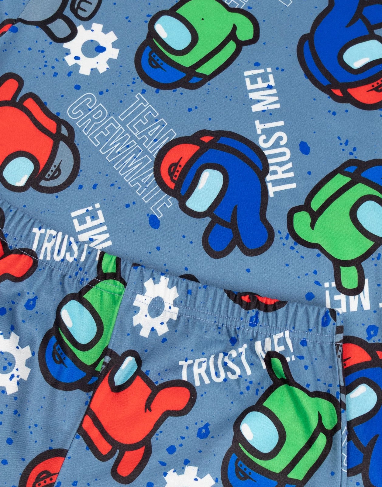 Among Us Multi-Pack of 2 Long Sleeve Long Leg Pyjama Set | Boys Multicoloured |