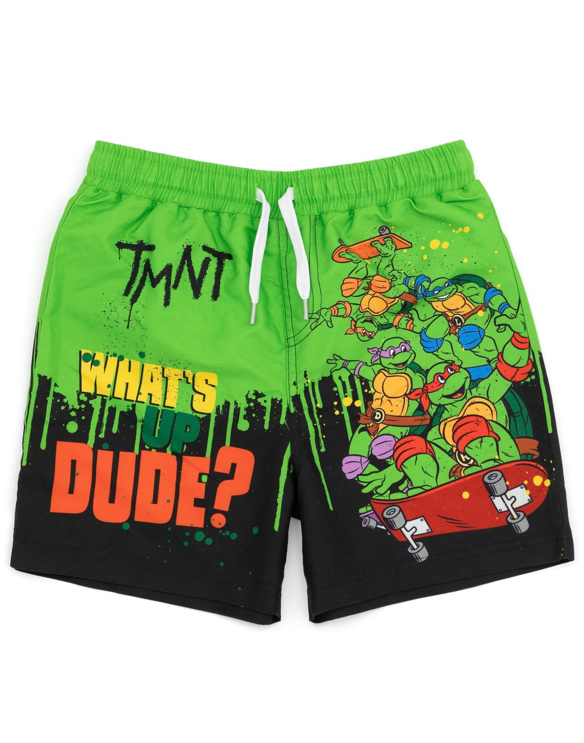 Teenage Mutant Ninja Turtles Swim Shorts | Boys Multicoloured | Official Merch