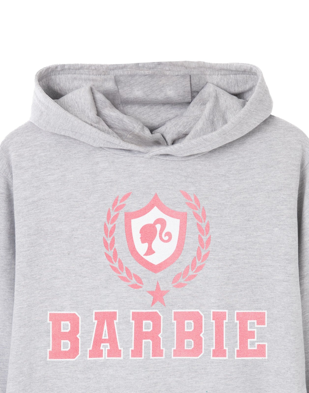 Barbie Hoodie | Womens Grey Marl | Official Merch