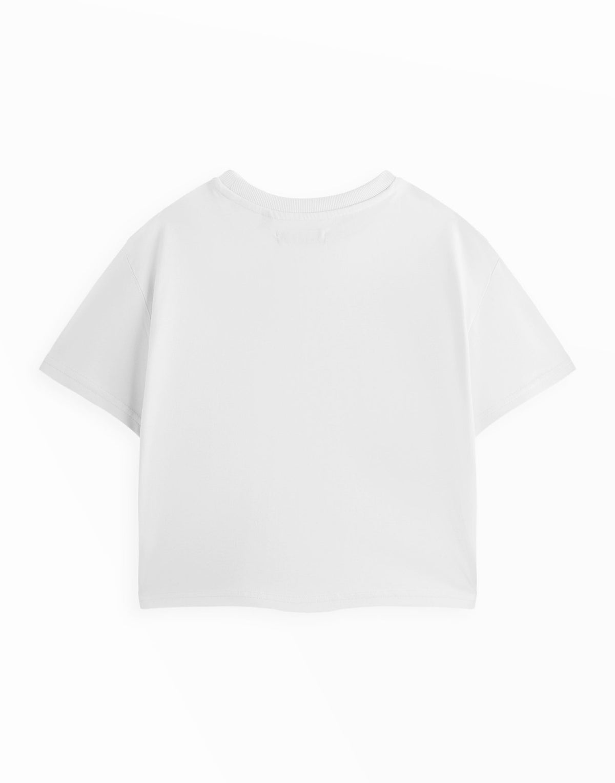 Barbie Cropped Short Sleeved T-Shirt | Womens White | Official Merch