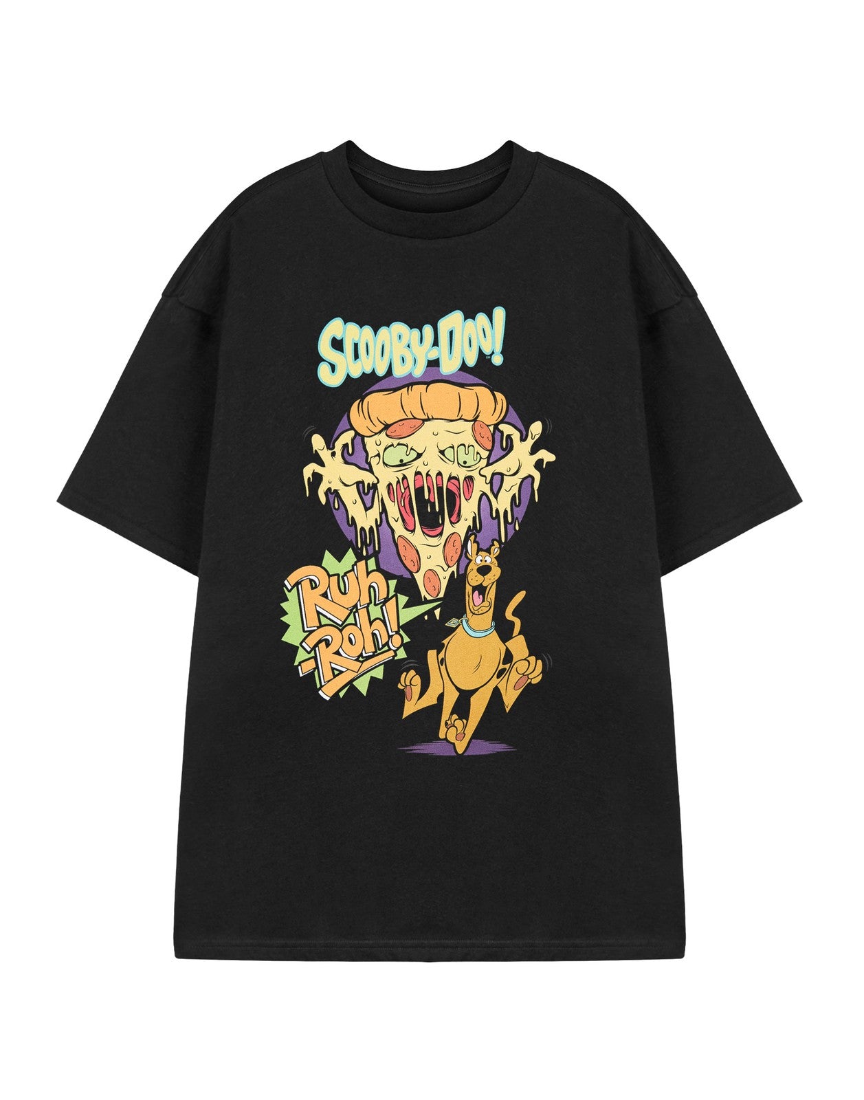 Scooby Doo Short Sleeved T-Shirt | Unisex Black | Official Merch
