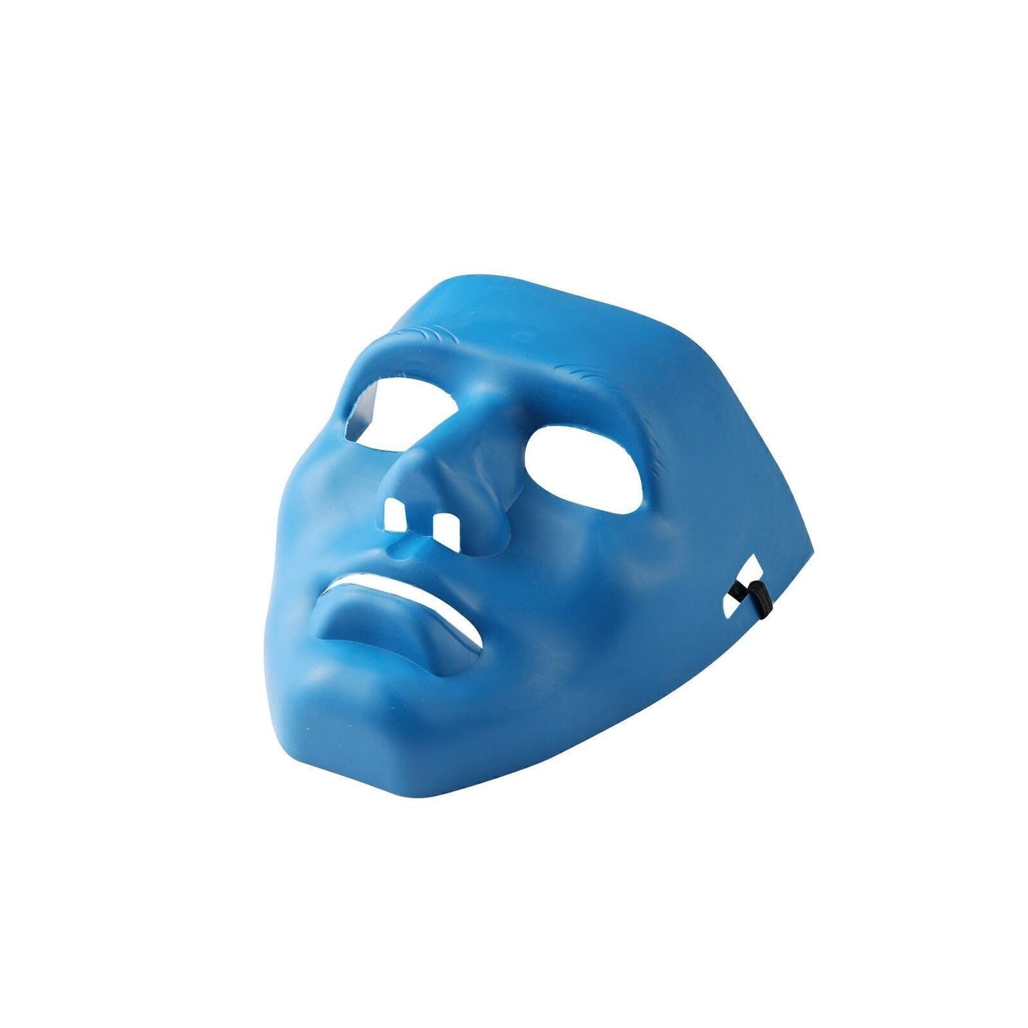 Halloween Mask Plain Blue Costume Adult Outfit Scary Spooky Horror Party