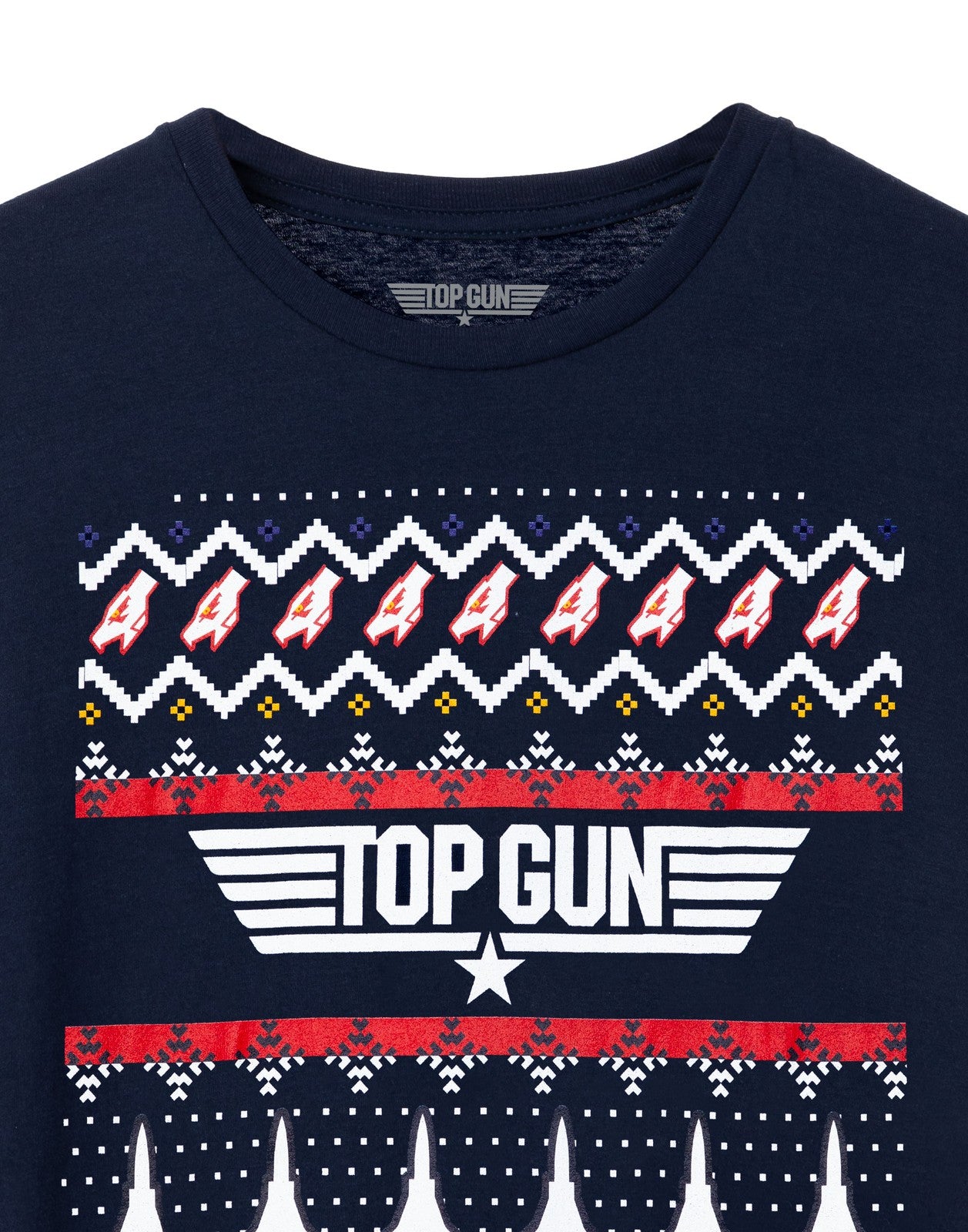 Top Gun Short Sleeved T-Shirt | Mens Navy | Official Merch