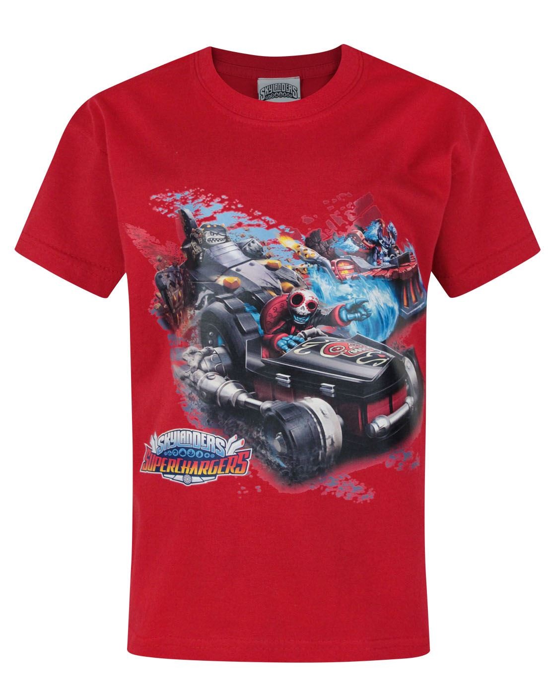 Skylanders Short Sleeved T-Shirt | Boys Red | Official Merch