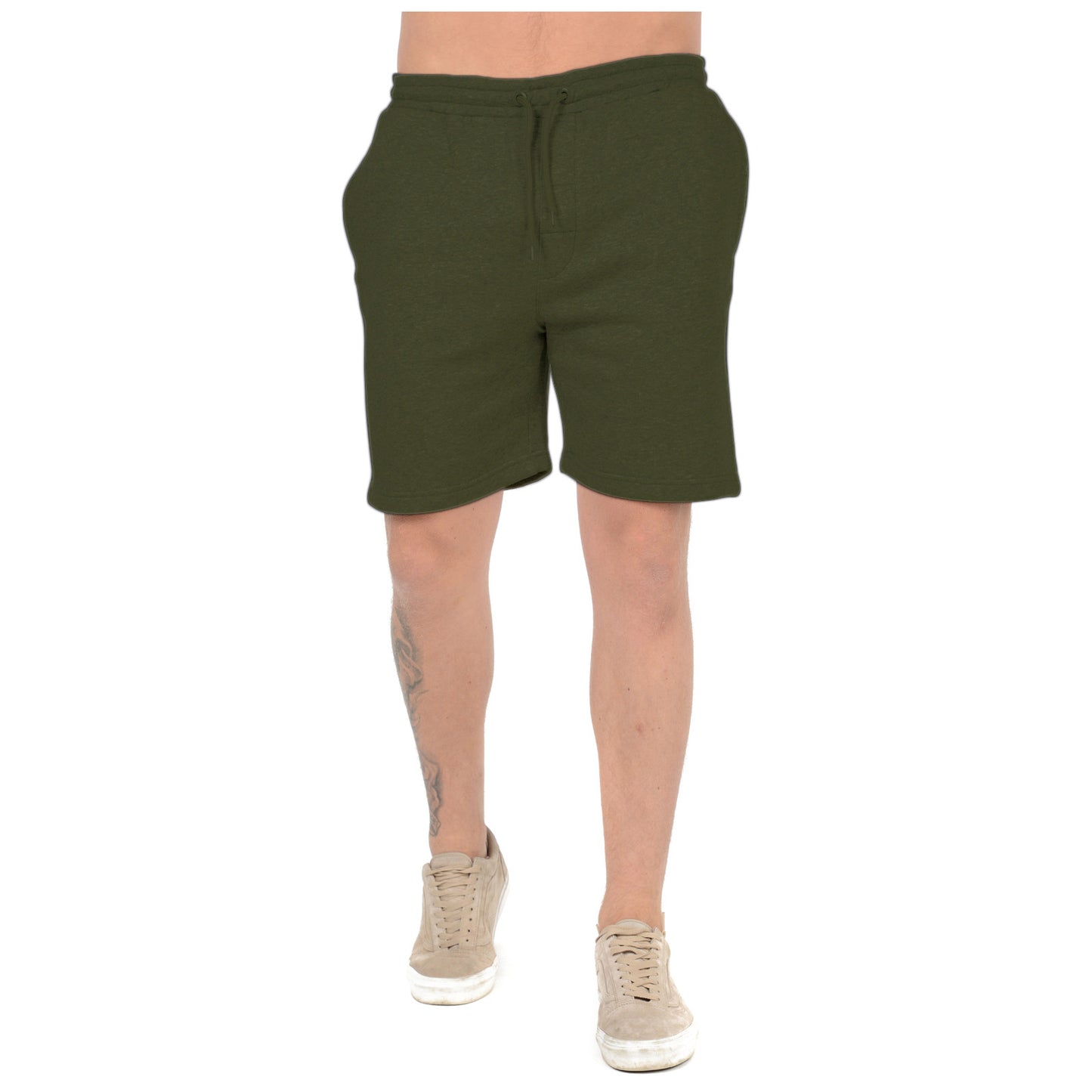 PACK OF 2 MENS JOGGING SHORTS SWEAT JERSEY FLEECE JOGGERS SUMMER RUNNING BOTTOMS