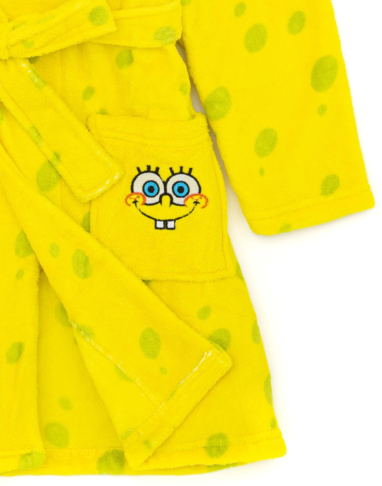 SpongeBob SquarePants Bathrobe | Unisex Kids Yellow | Official Merch