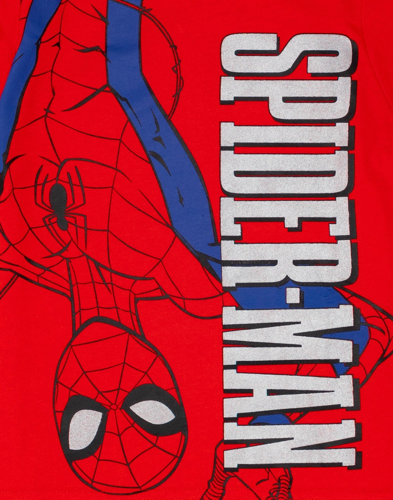 Marvel Short Sleeve Short Leg Pyjama Set | Boys Blue/Red | Official Merch