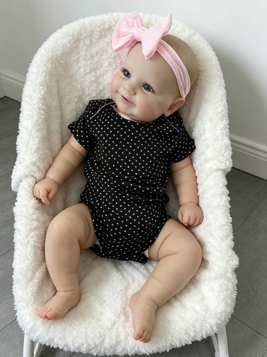 20" Reborn Baby Dolls Vinyl Silicone Handmade Realistic Newborn Girl Doll Gift
