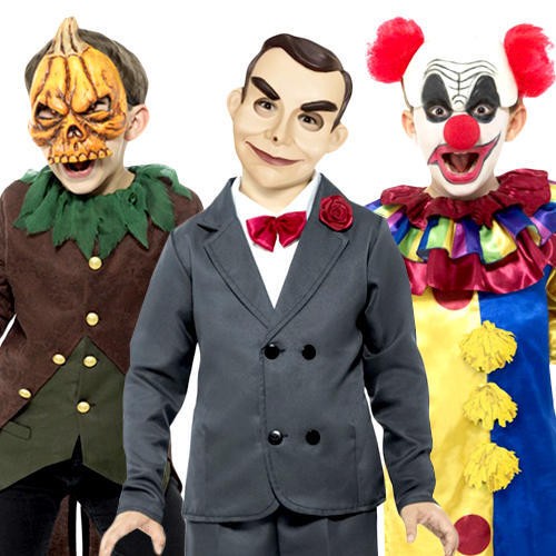 Goosebumps Kids Halloween Fancy Dress Spooky Scary Horror Boys Childrens Costume